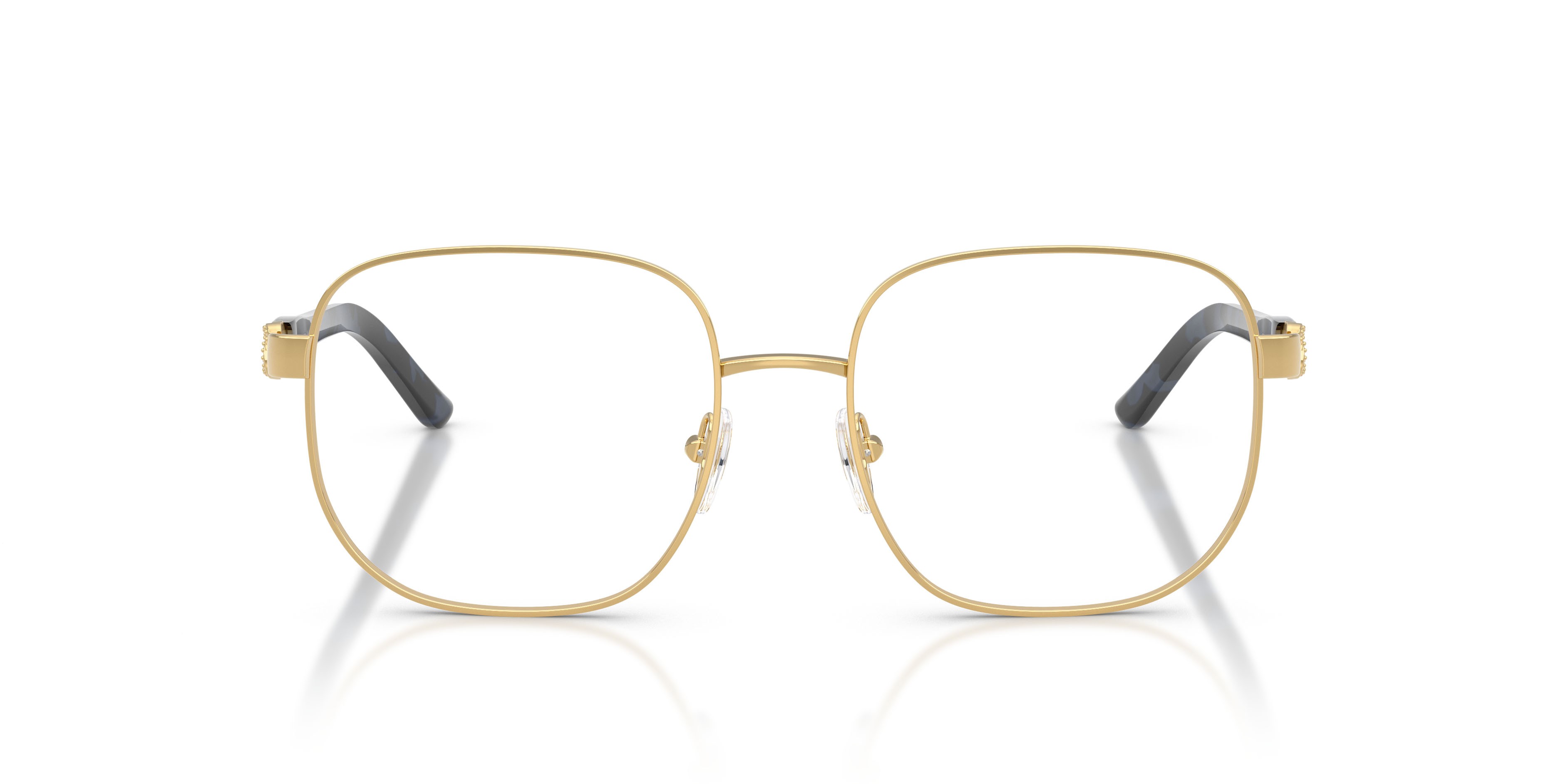 Eyeglasses Sferoflex SF 2606 (108) color oro lucido shape square lenses lente demo