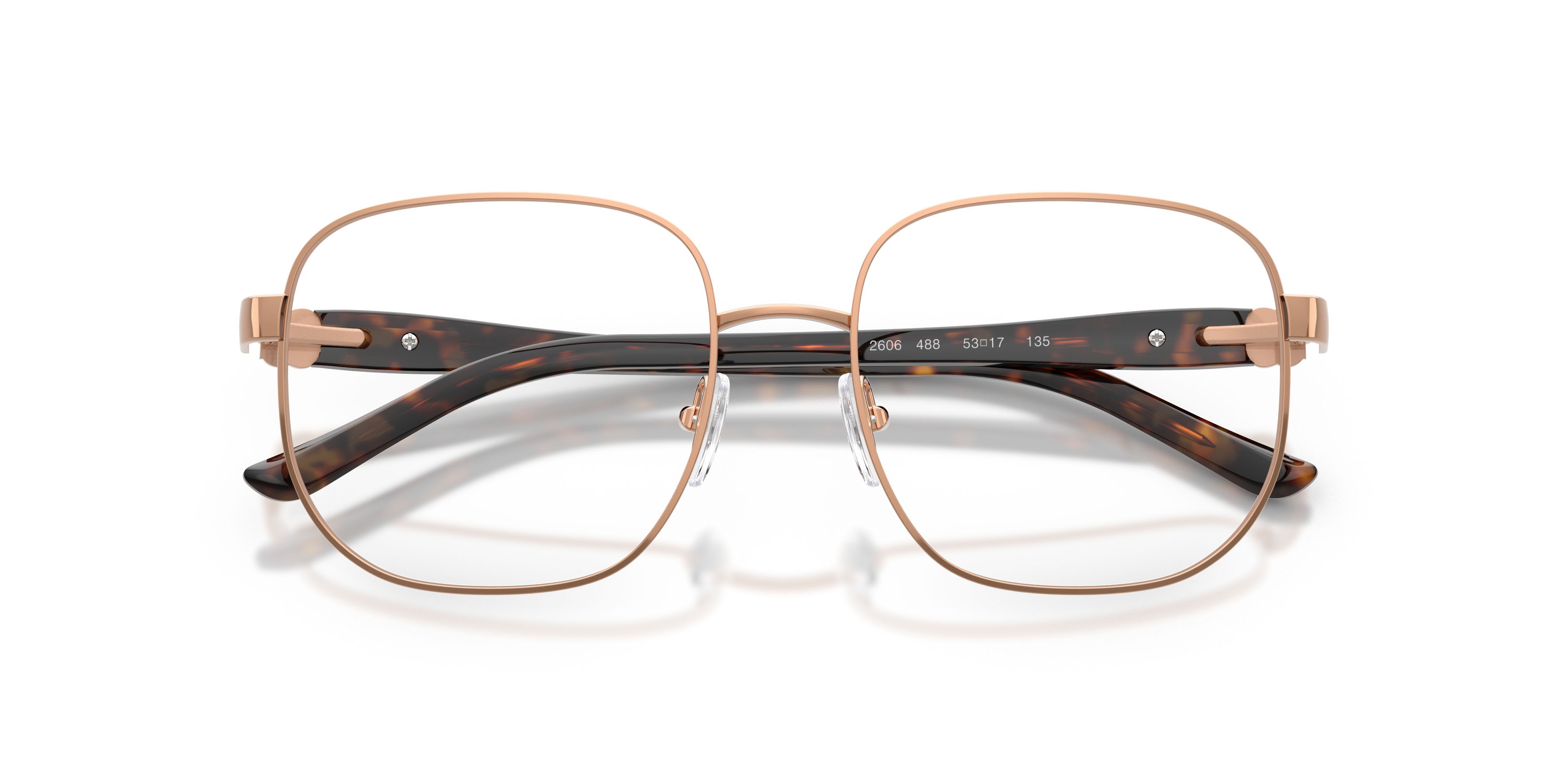 Eyeglasses Sferoflex SF 2606 (488) color rame lucido shape square lenses lente demo