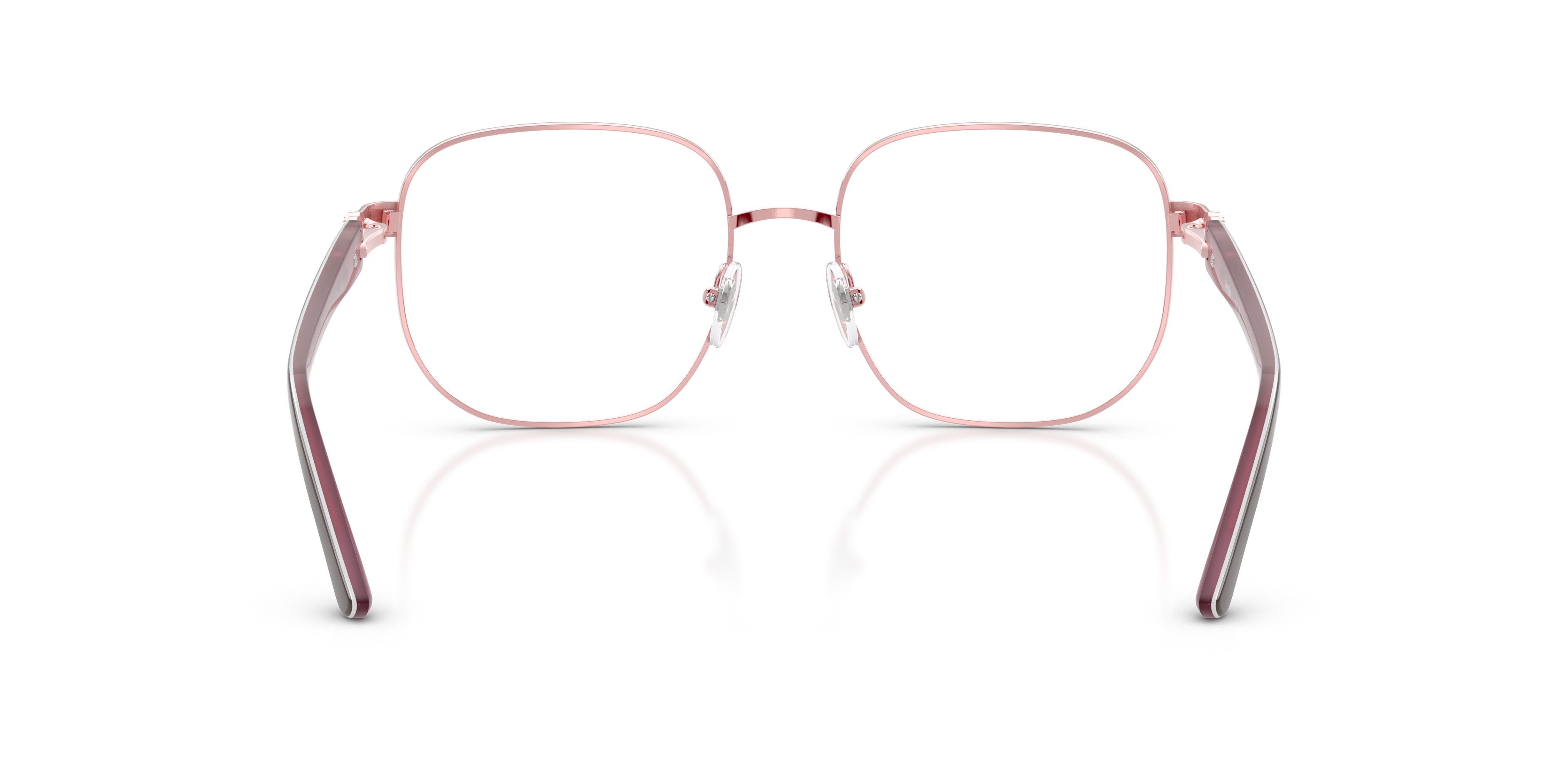 Eyeglasses Sferoflex SF 2606 (490) color rosa lucido shape square lenses lente demo