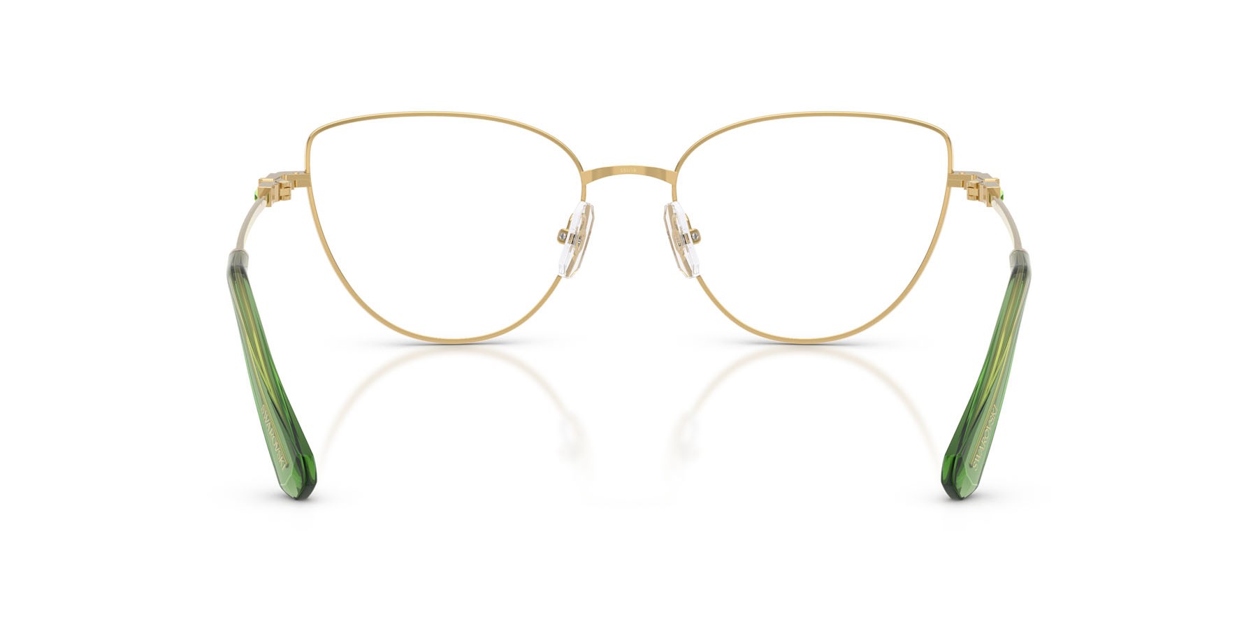 Occhiali da vista Swarovski SK 1007 (4017) colore oro forma cat eye lenti lente demo