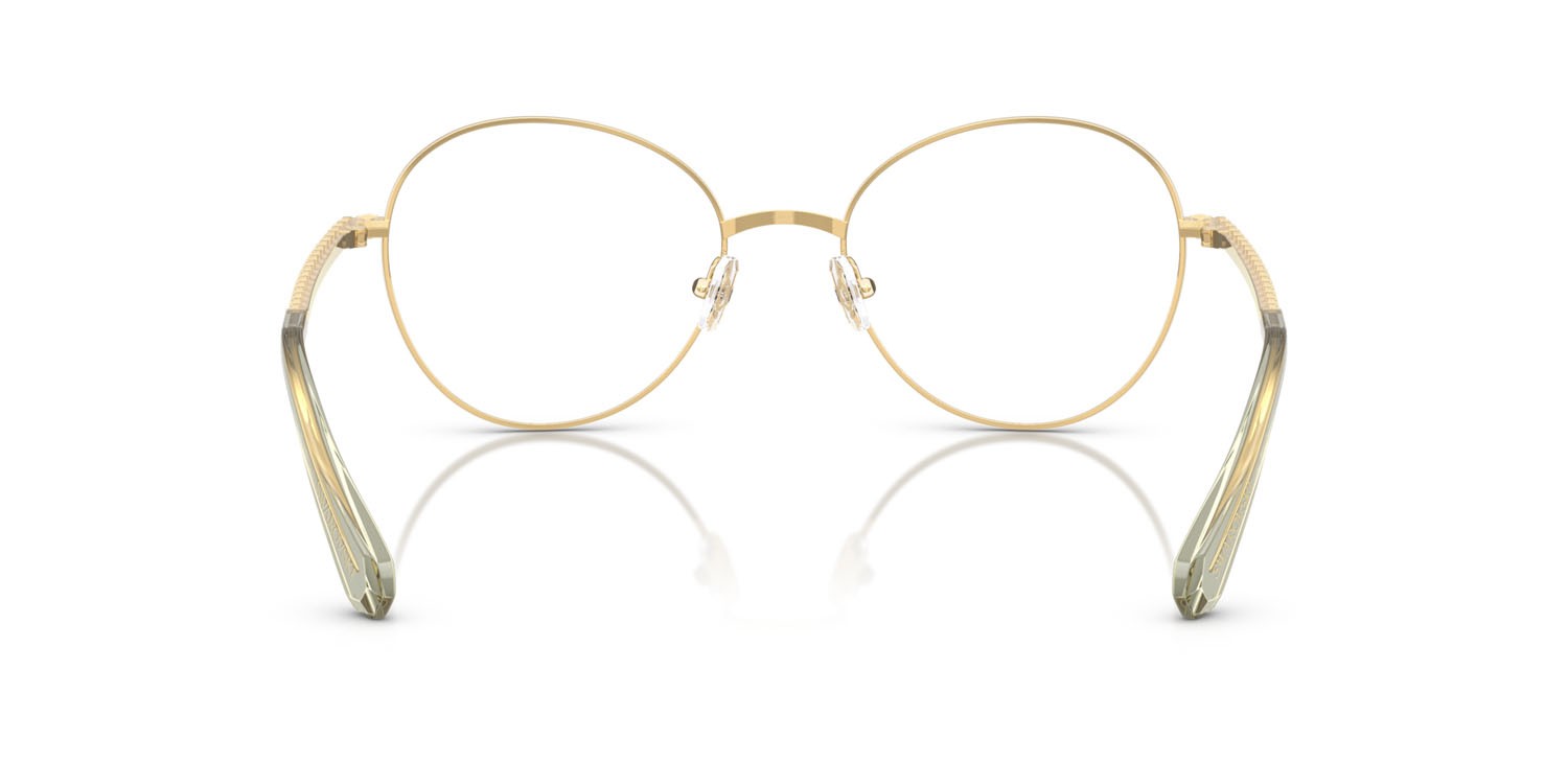 Eyeglasses Swarovski SK 1013 (4017) color oro shape round lenses lente demo