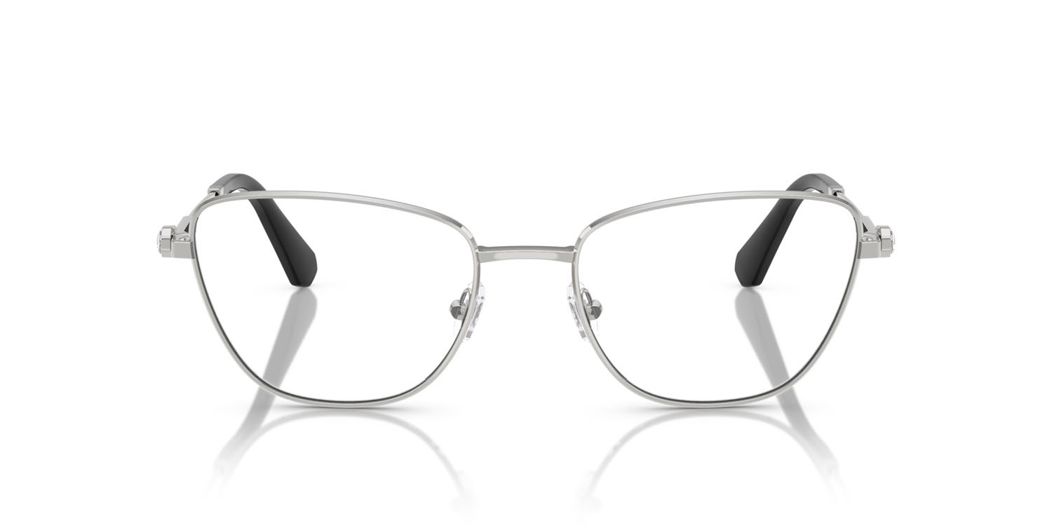 Brillen Swarovski SK 1018 (4001) farbe argento form cat-eye gläser lente demo