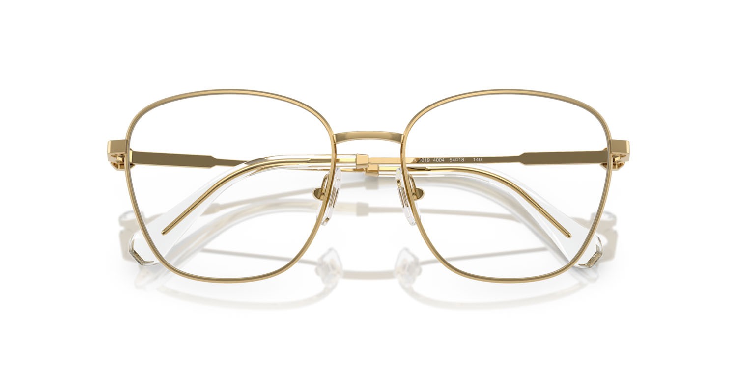 Eyeglasses Swarovski SK 1019 (4004) color oro shape square lenses lente demo