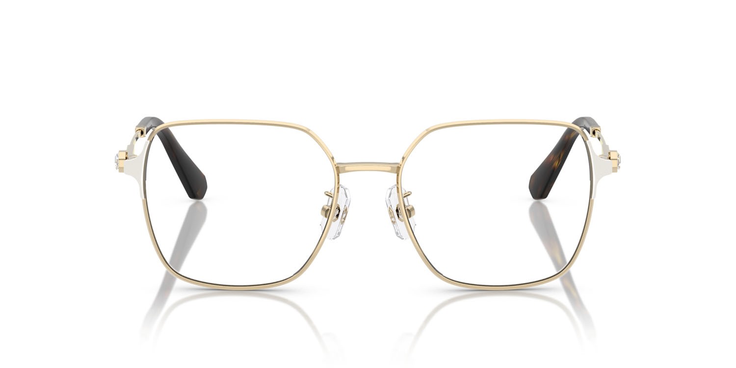 Eyeglasses Swarovski SK 1020D (4028) color oro pallido shape irregular lenses lente demo