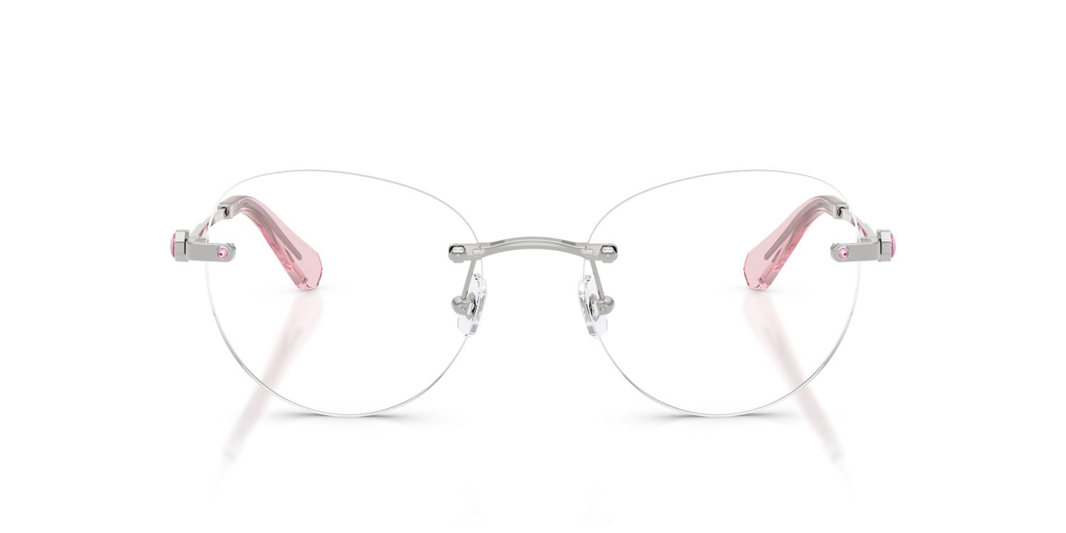 Eyeglasses Swarovski SK 1021 (4001) color argento shape pantos lenses lente demo