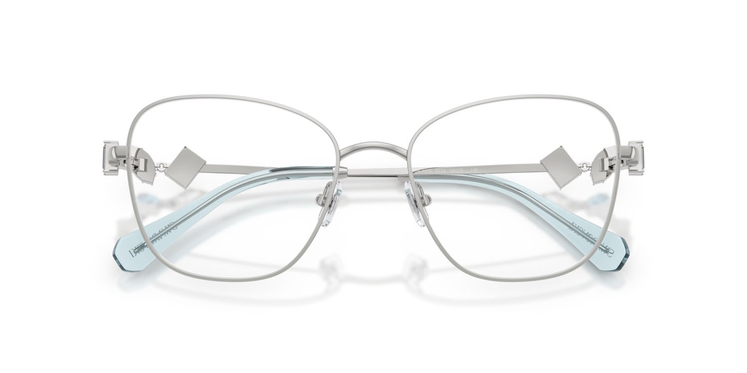 Eyeglasses Swarovski SK 1025 (401A) color argento shape irregular lenses lente demo