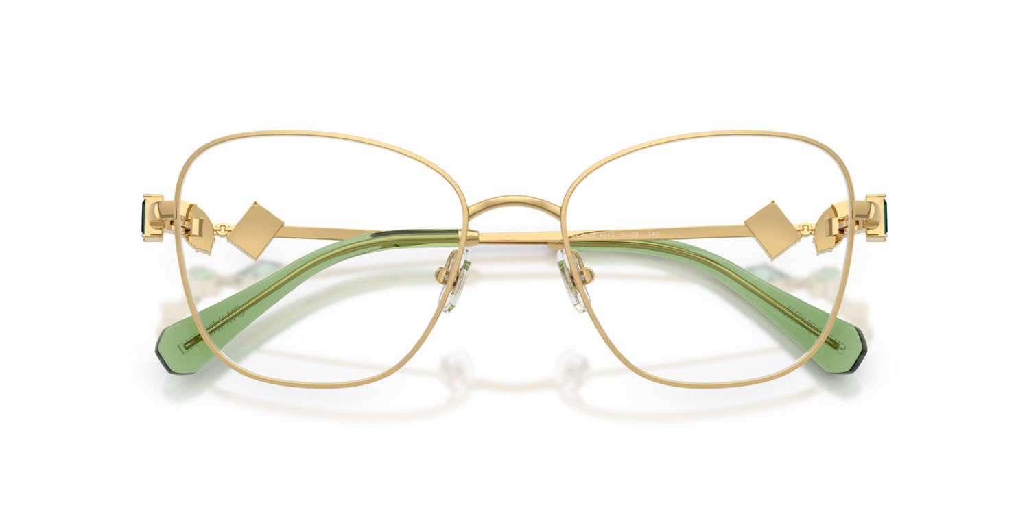 Eyeglasses Swarovski SK 1025 (404G) color oro shape irregular lenses lente demo