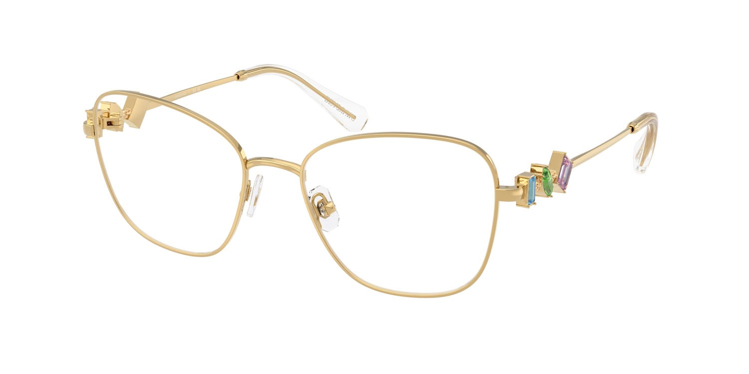 Eyeglasses Swarovski SK 1025 (404M) color oro shape irregular lenses lente demo