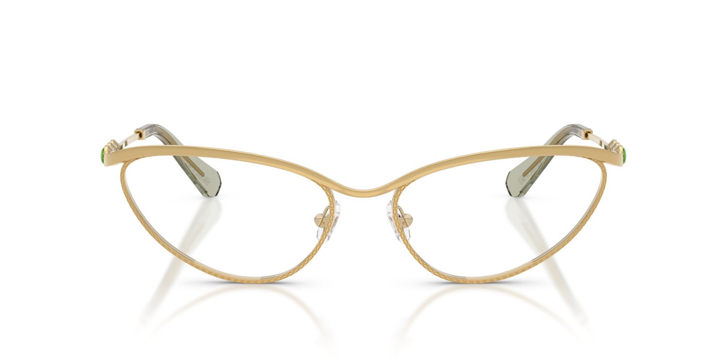 Eyeglasses Swarovski SK 1027 (4036) color oro shape cat eye lenses lente demo