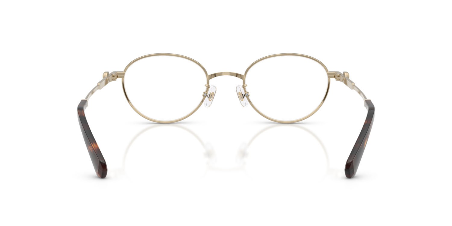 Occhiali da vista Swarovski SK 1028TD (4013) colore oro pallido forma rotondo lenti lente demo