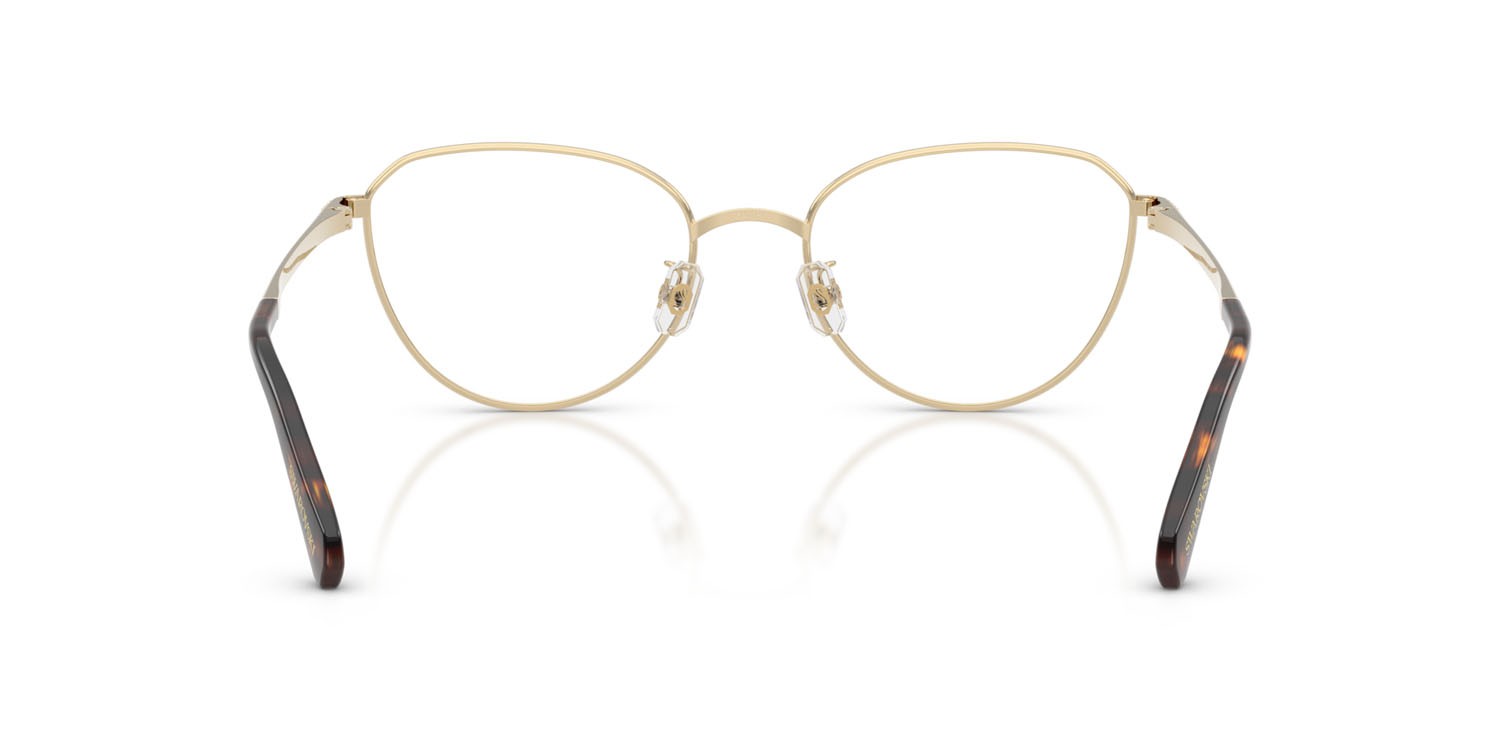 Occhiali da vista Swarovski SK 1029D (4013) colore oro pallido forma rotondo lenti lente demo
