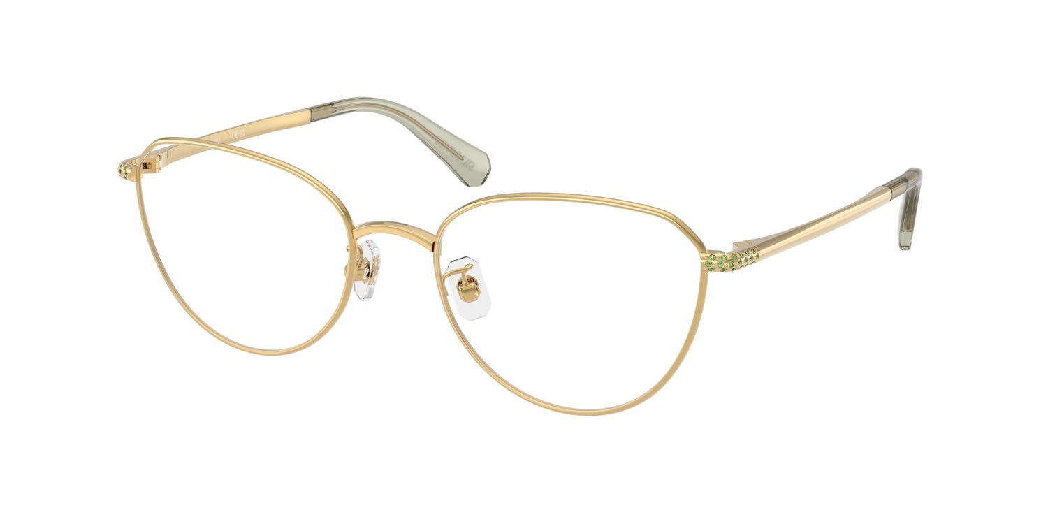 Eyeglasses Swarovski SK 1029D (4017) color oro shape round lenses lente demo