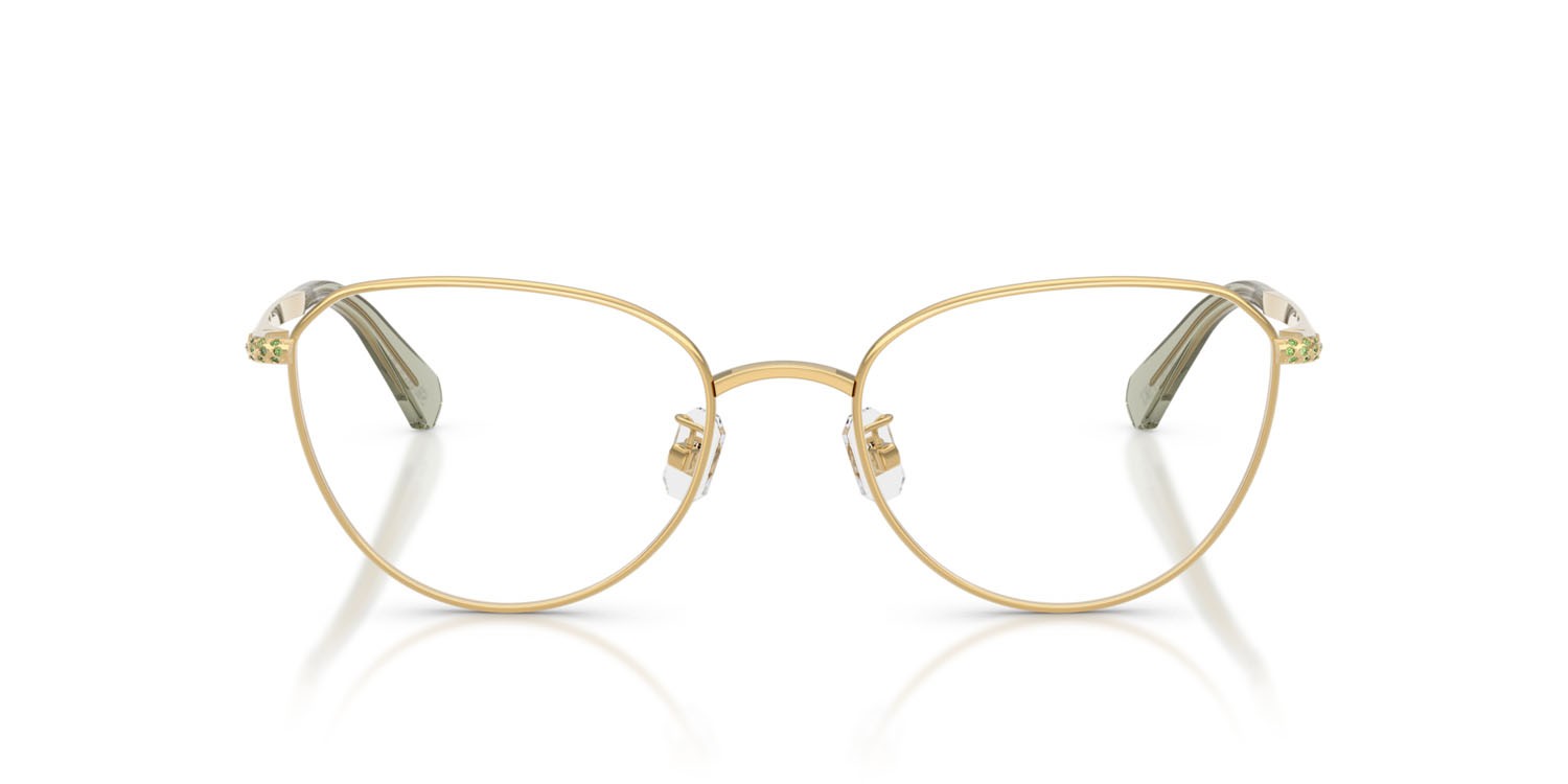 Eyeglasses Swarovski SK 1029D (4017) color oro shape round lenses lente demo