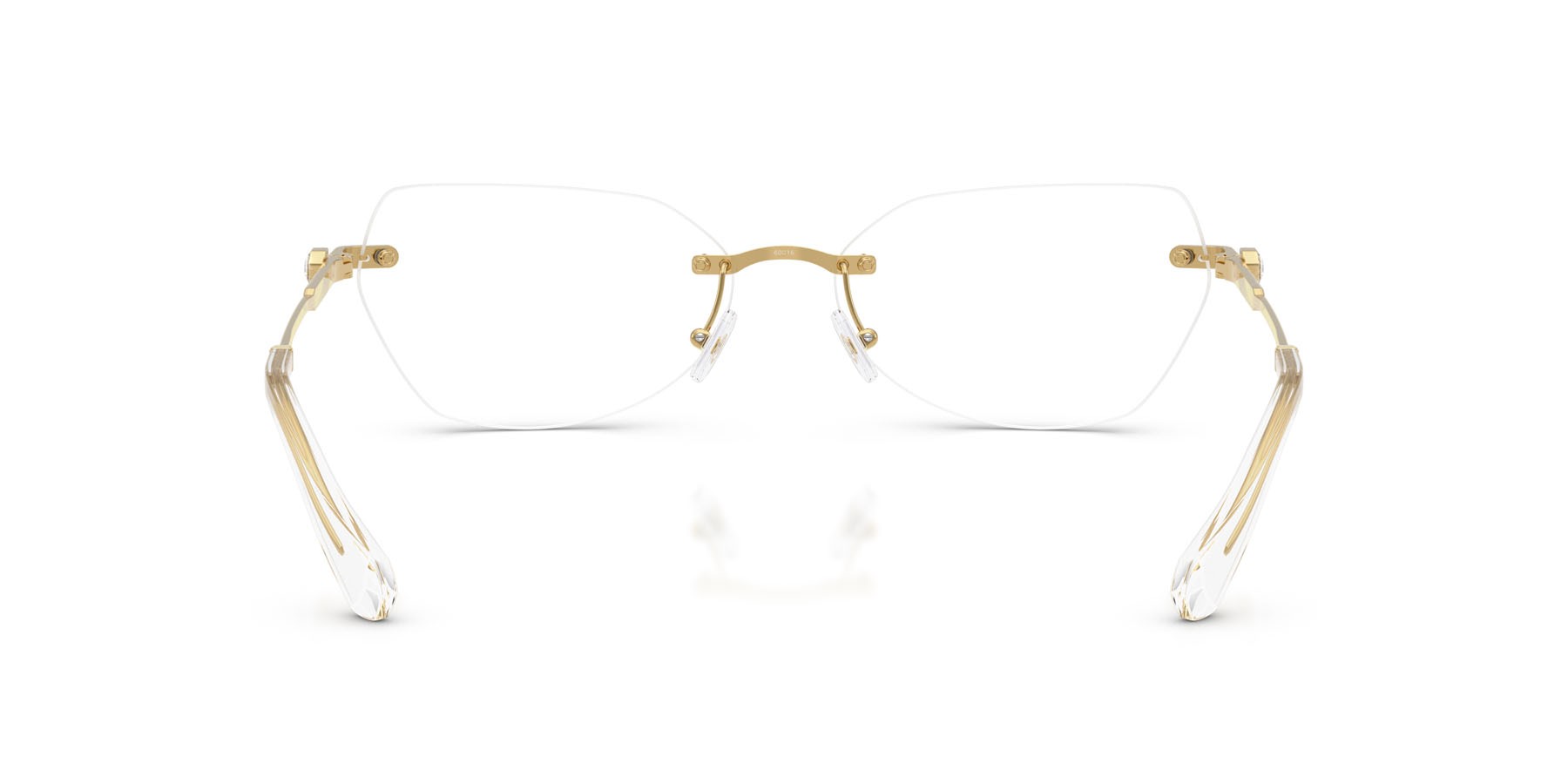 Eyeglasses Swarovski SK 1031 (4004) color oro shape irregular lenses lente demo