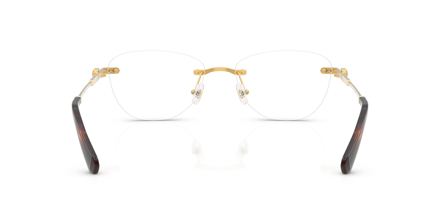 Eyeglasses Swarovski SK 1035D (4007) color oro scuro shape oval lenses lente demo