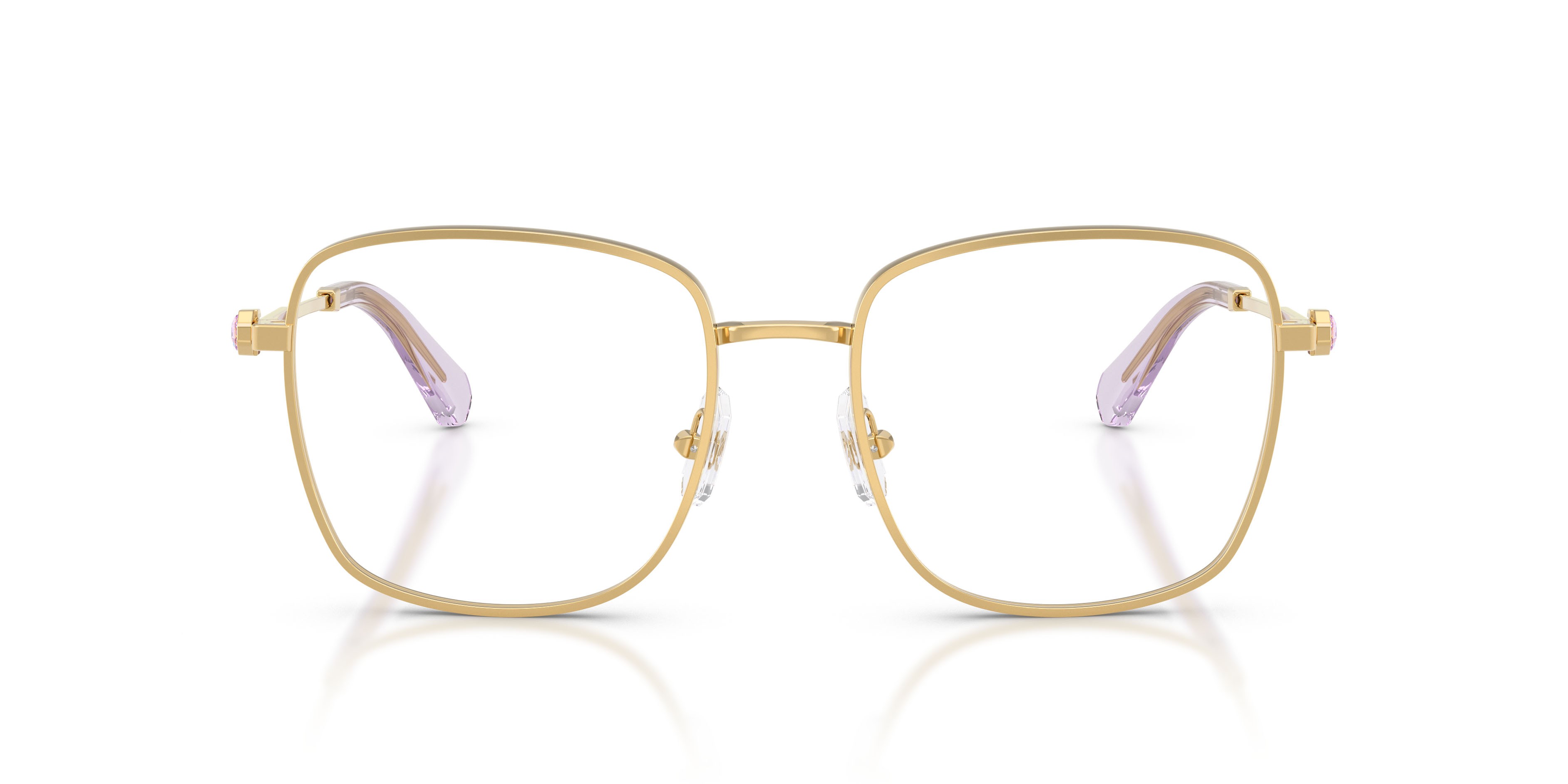 Eyeglasses Swarovski SK 1036 (4036) color oro shape square lenses lente demo