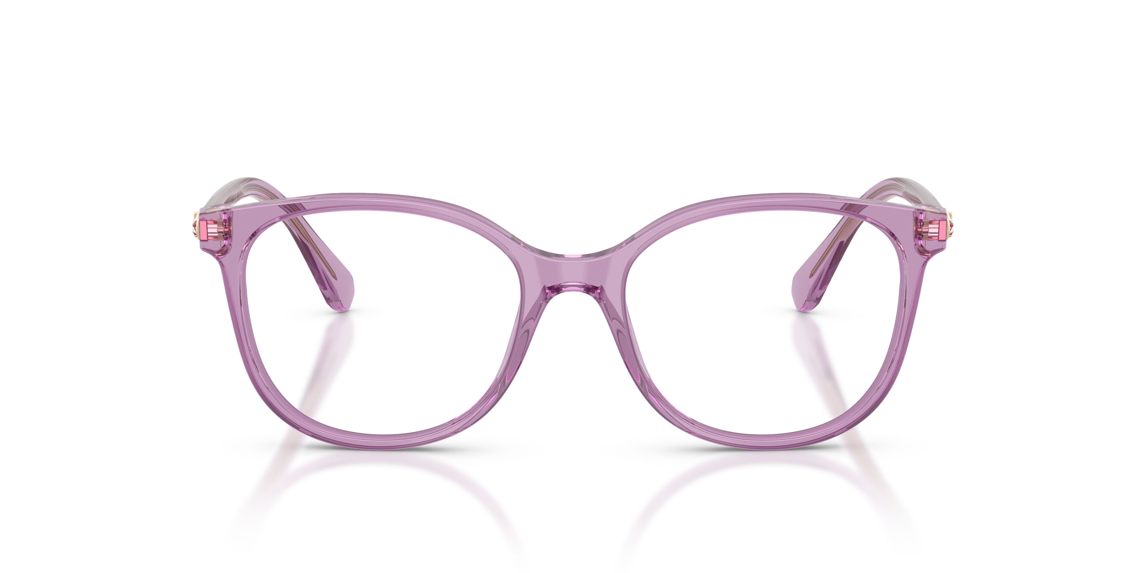Eyeglasses Swarovski SK 2002 (1096) color ametista shape square lenses lente demo