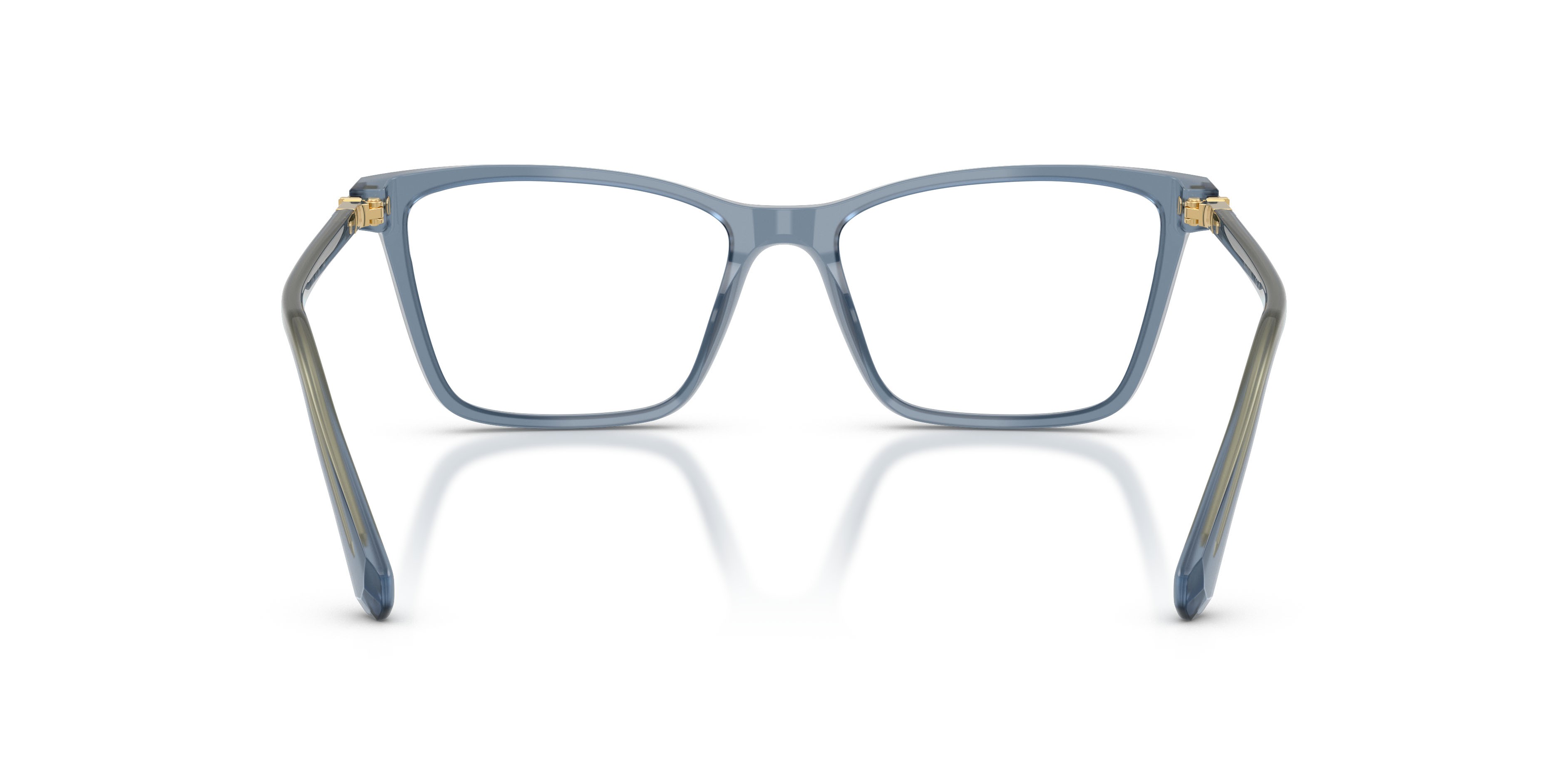 Eyeglasses Swarovski SK 2015 (1035) color azzurro perlaceo shape rectangle lenses lente demo