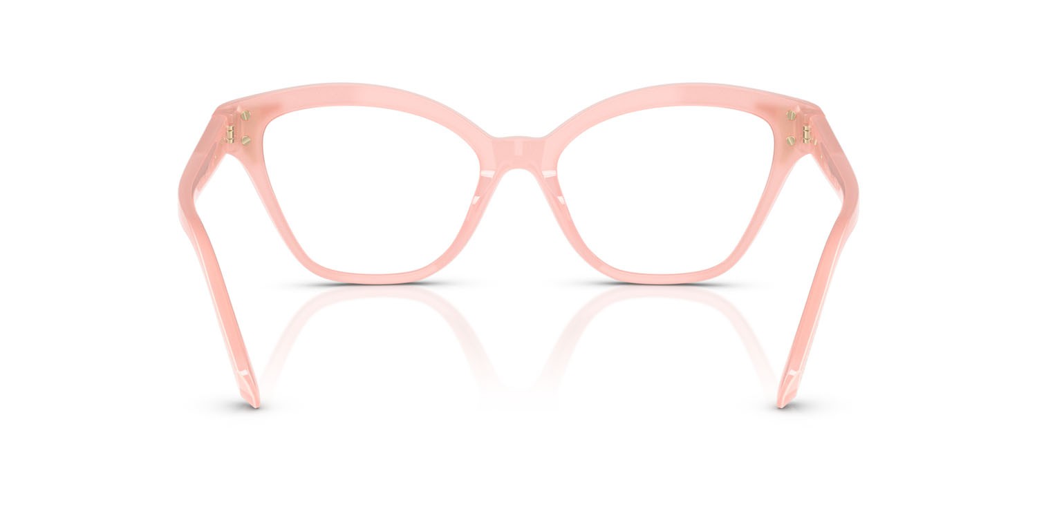 Eyeglasses Swarovski SK 2029 (1031) color rosa perlaceo shape cat eye lenses lente demo
