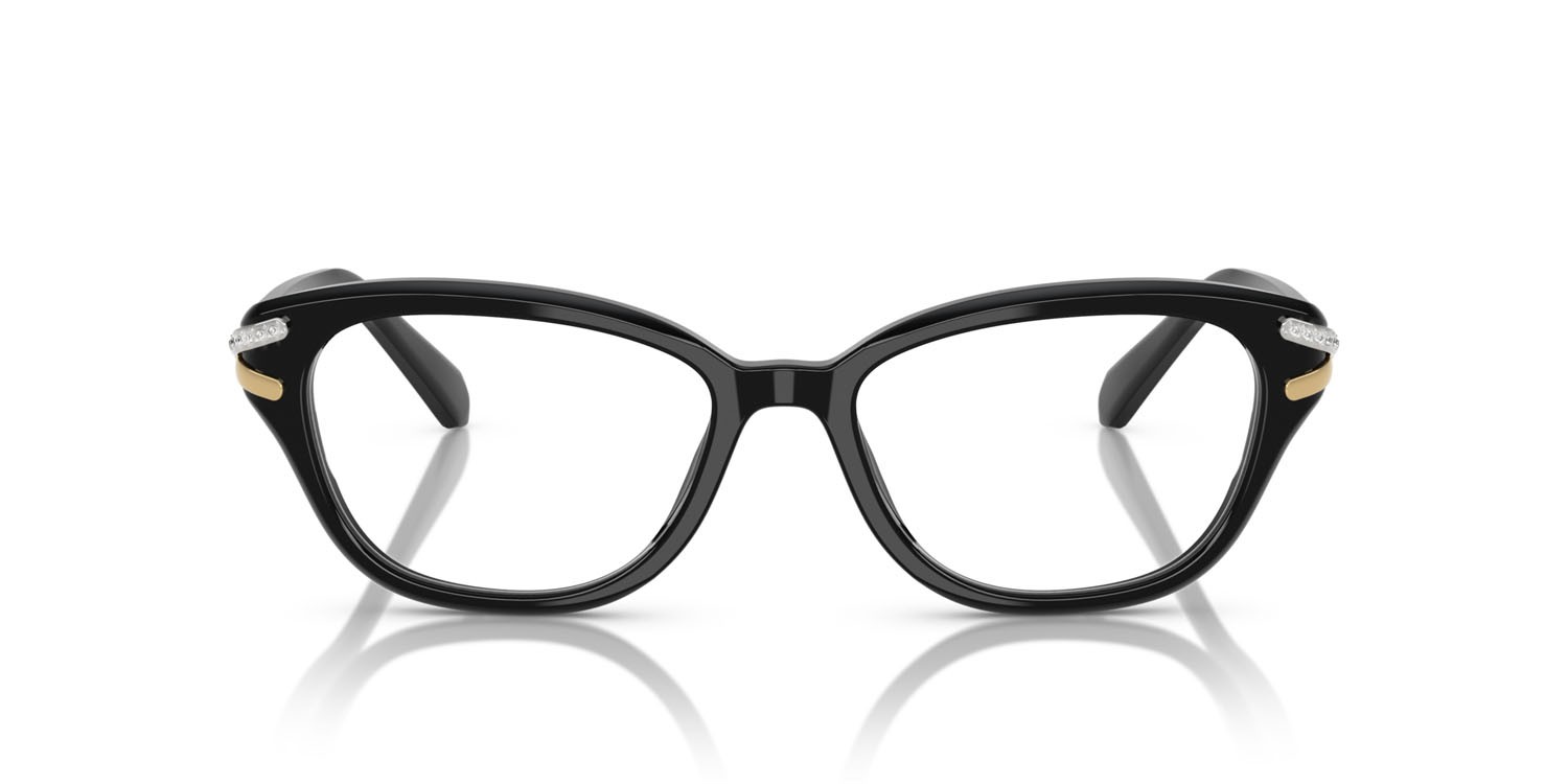Occhiali da vista Swarovski SK 2032 (1001) colore nero forma quadrato lenti lente demo