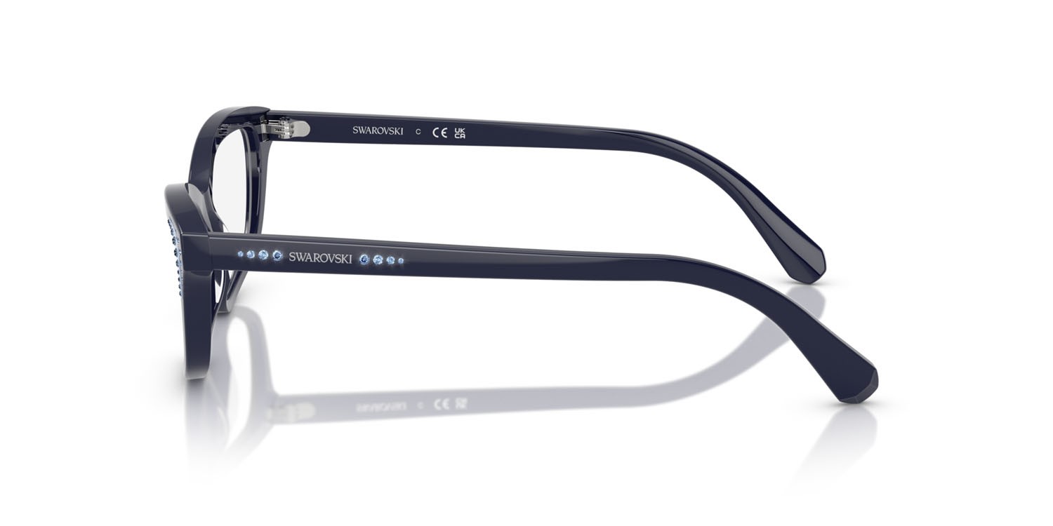 Eyeglasses Swarovski SK 2034 (1004) color havana medio shape irregular lenses lente demo