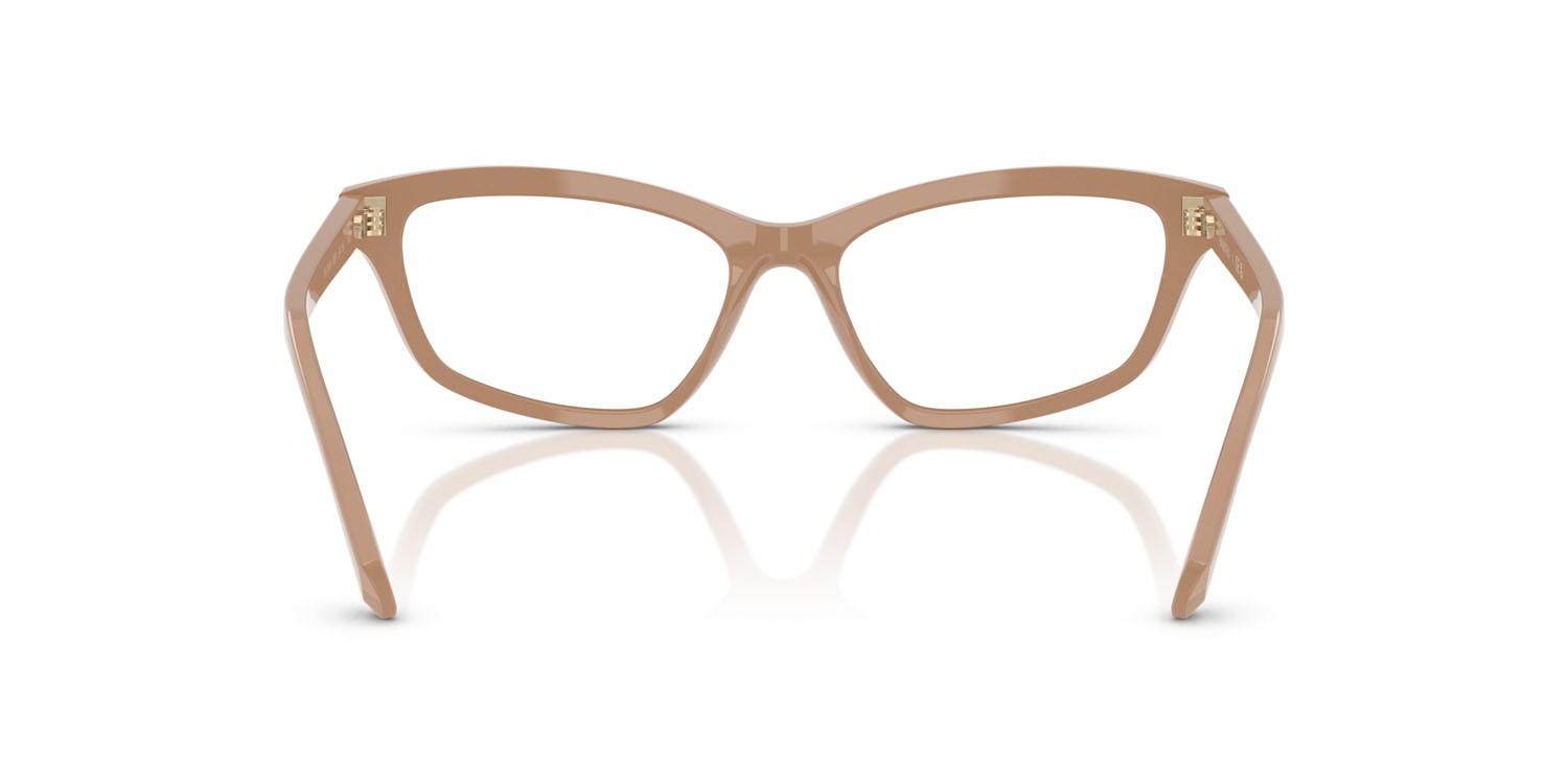 Eyeglasses Swarovski SK 2034 (1061) color beige shape irregular lenses lente demo
