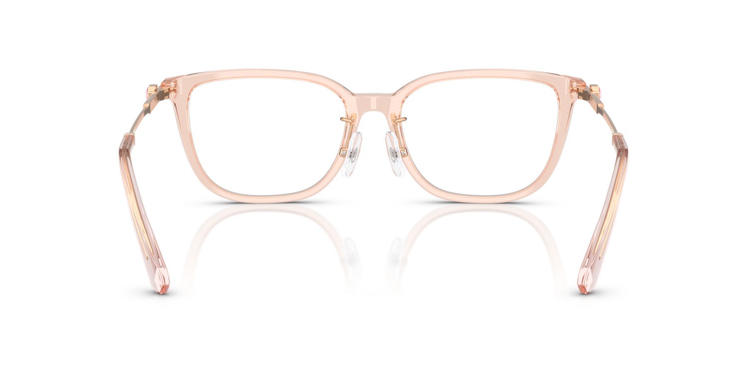 Eyeglasses Swarovski SK 2041D (1070) color rosa trasparente shape square lenses lente demo