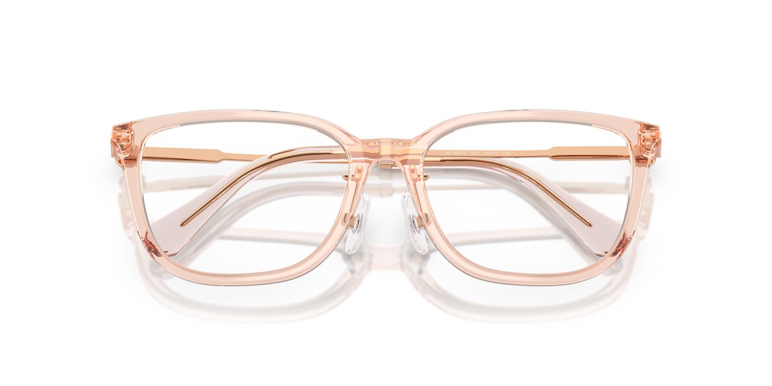 Eyeglasses Swarovski SK 2041D (1070) color rosa trasparente shape square lenses lente demo