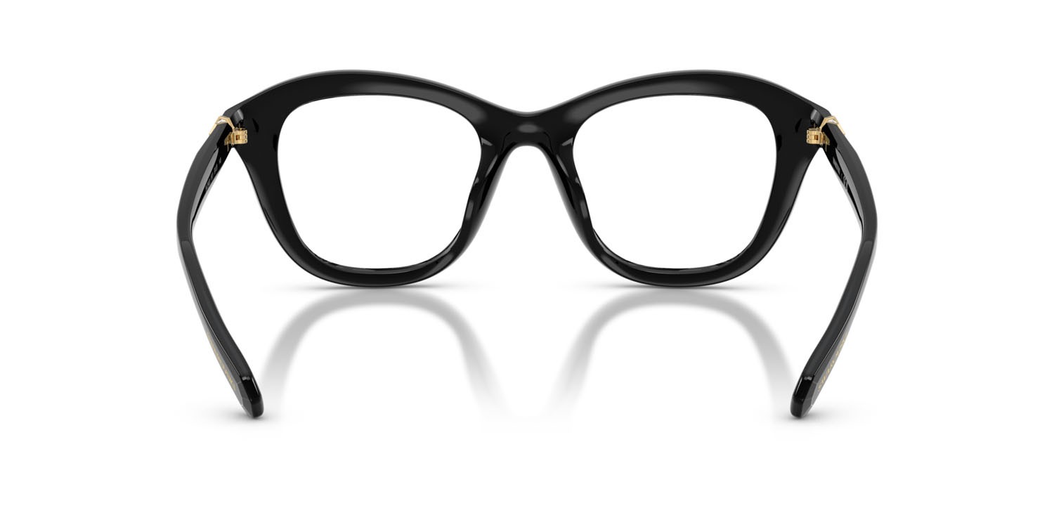 Eyeglasses Swarovski SK 2042U (1001) color nero shape cat eye lenses lente demo