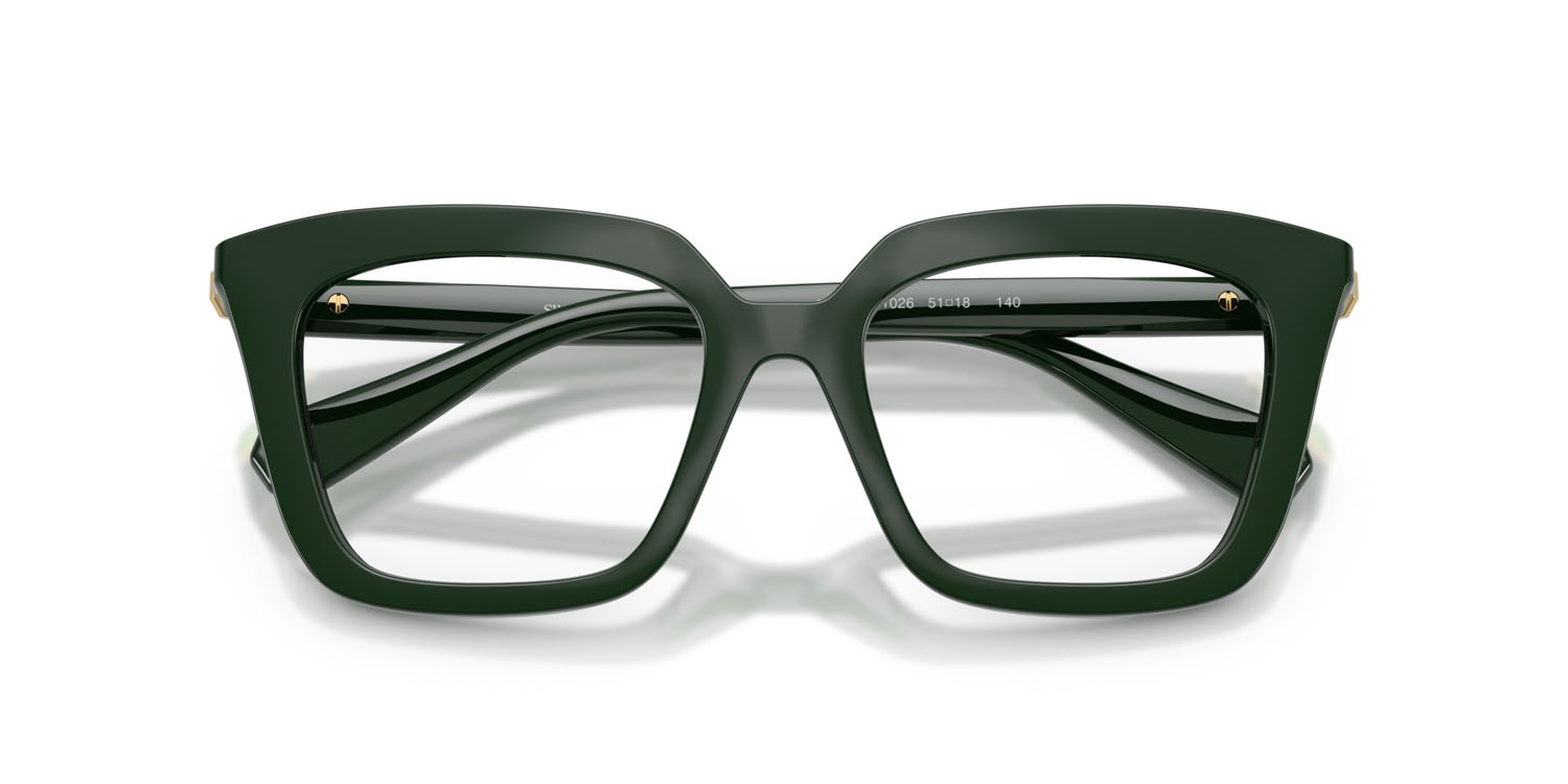 Eyeglasses Swarovski SK 2043 (1026) color verde shape square lenses lente demo