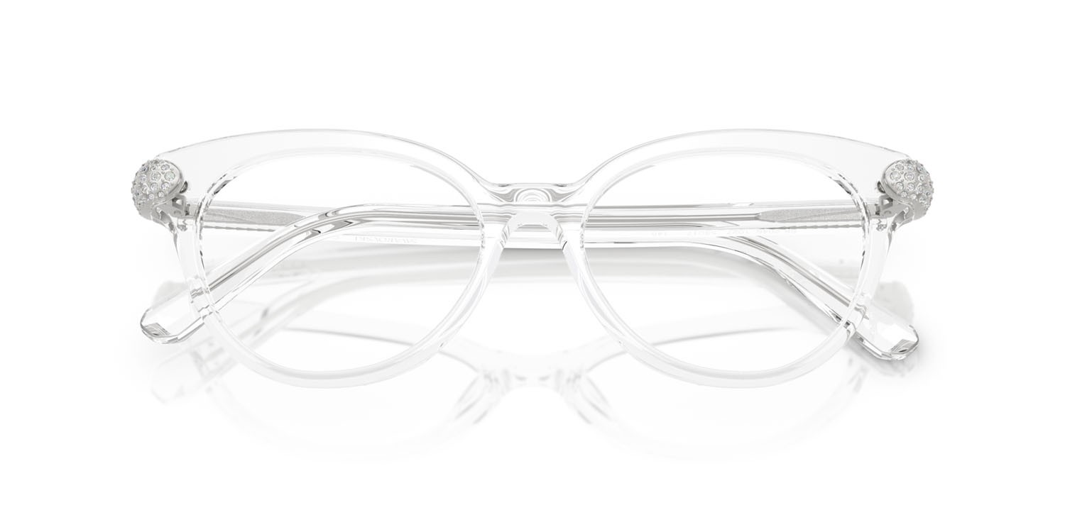 Eyeglasses Swarovski SK 2046 (1027) color trasparente shape pantos lenses lente demo