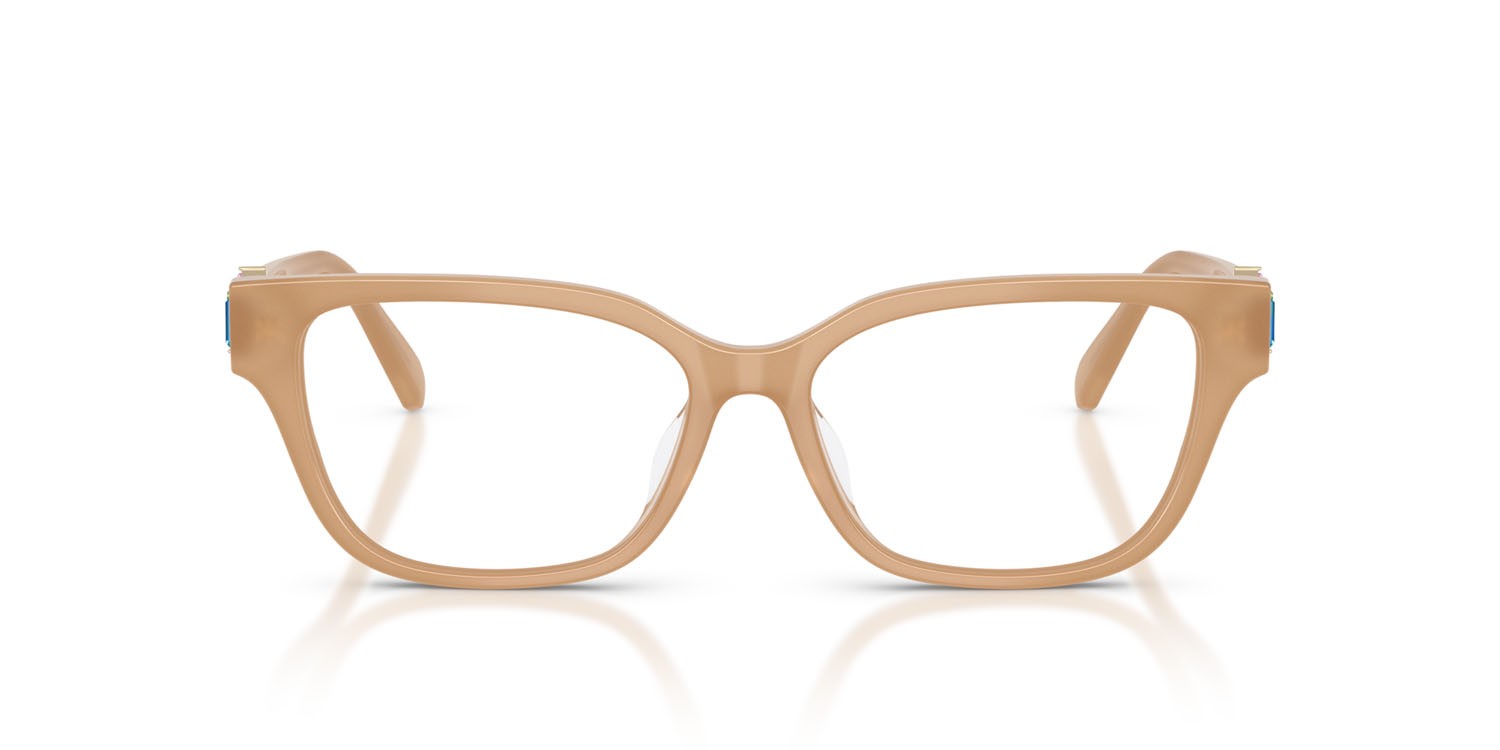 Eyeglasses Swarovski SK 2049D (2002) color beige opalino shape square lenses lente demo