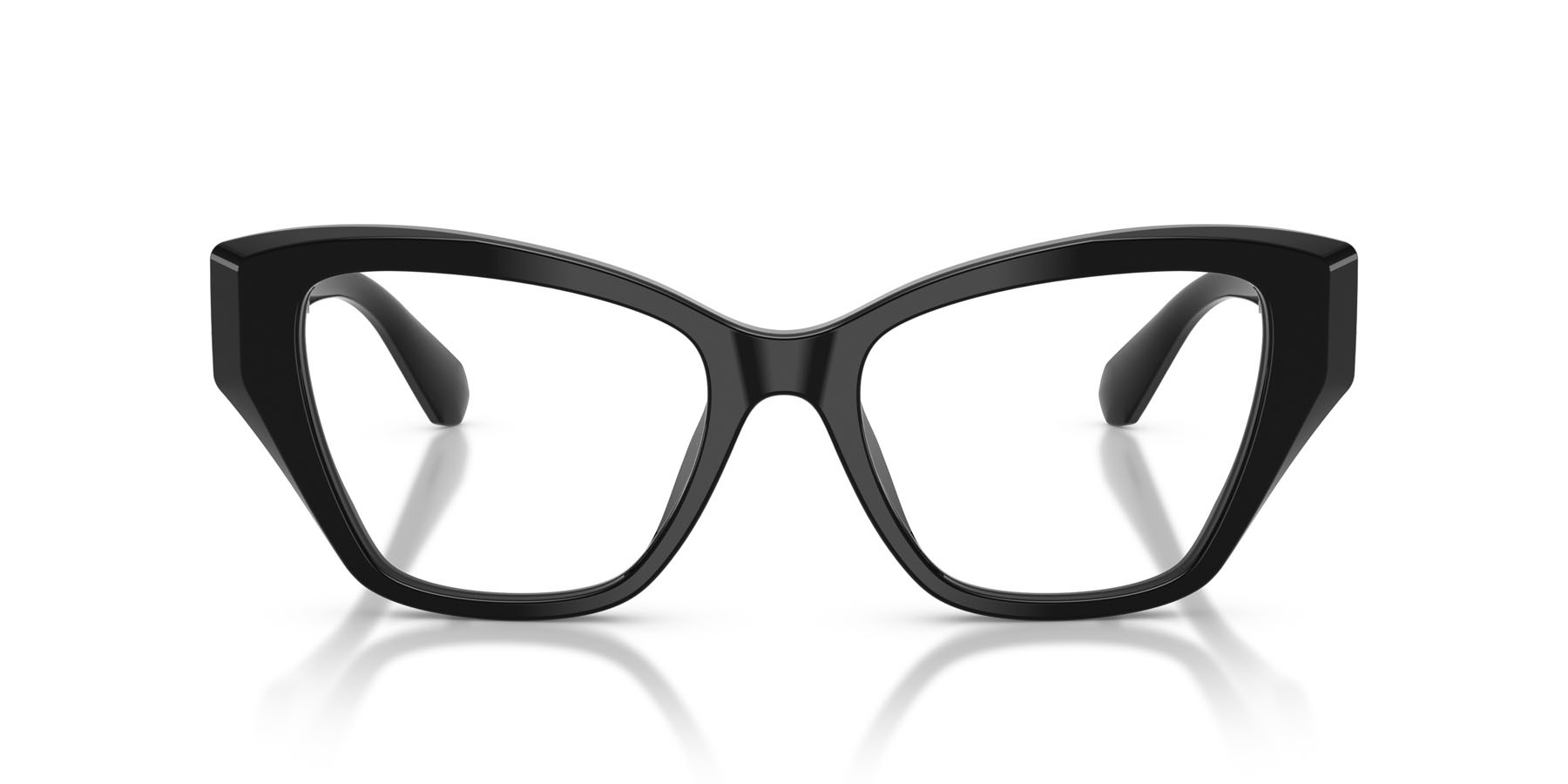 Eyeglasses Swarovski SK 2050U (1001) color nero shape cat eye lenses lente demo