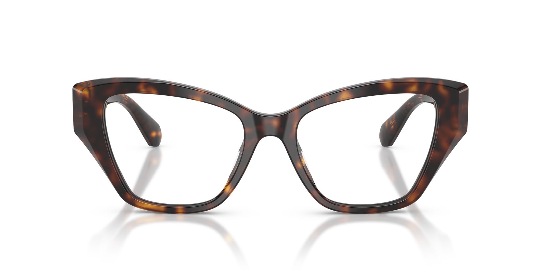Eyeglasses Swarovski SK 2050U (1002) color havana shape cat eye lenses lente demo