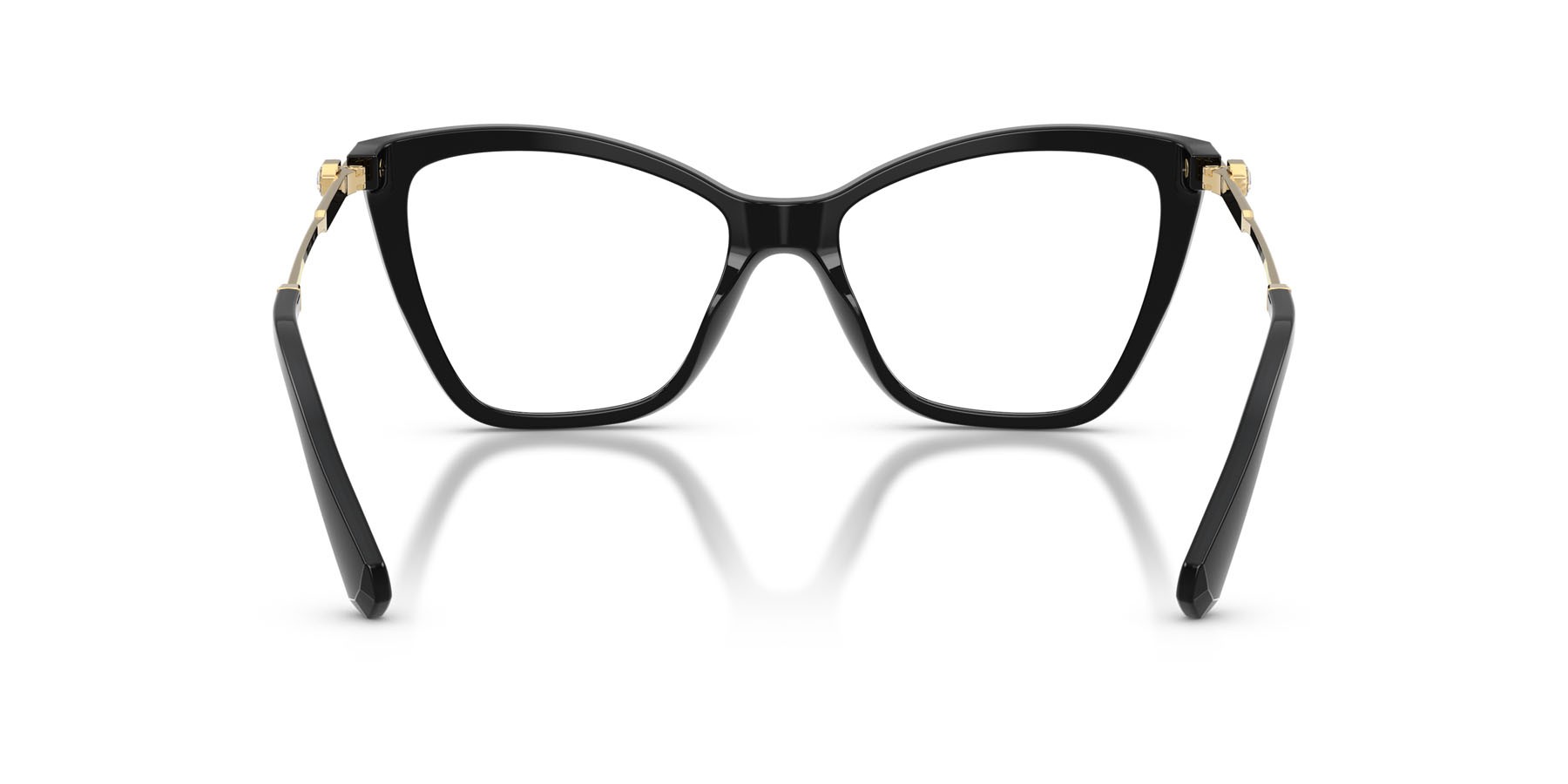 Eyeglasses Swarovski SK 2051 (1001) color nero shape cat eye lenses lente demo