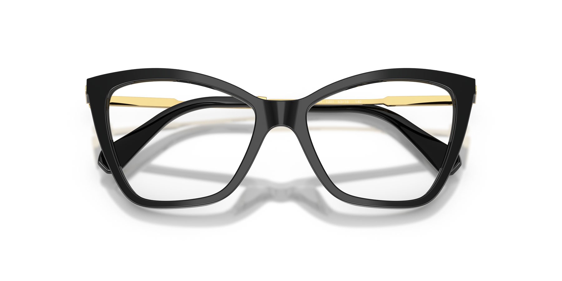 Eyeglasses Swarovski SK 2051 (1001) color nero shape cat eye lenses lente demo