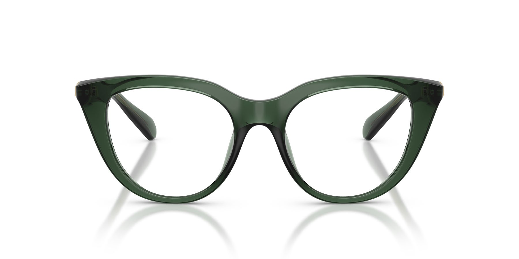 Eyeglasses Swarovski SK 2052 (1043) color verde trasparente shape cat eye lenses lente demo