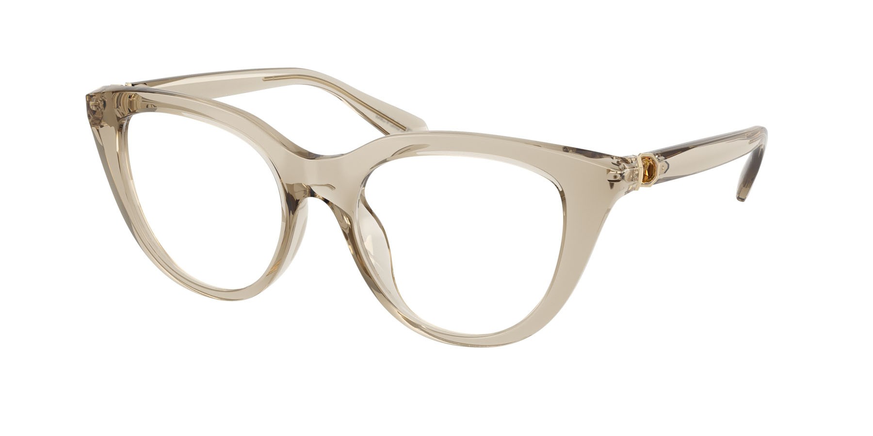 Eyeglasses Swarovski SK 2052 (3003) color beige trasparente shape cat eye lenses lente demo