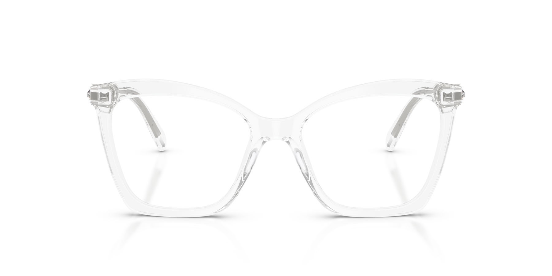 Eyeglasses Swarovski SK 2053 (1027) color trasparente shape cat eye lenses lente demo