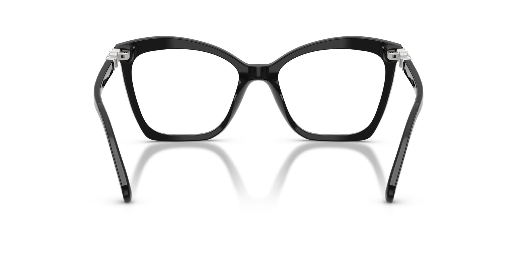 Eyeglasses Swarovski SK 2053 (1038) color nero shape cat eye lenses lente demo