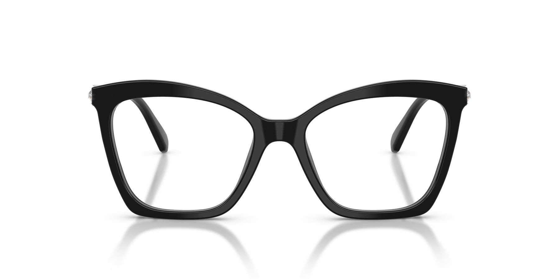 Eyeglasses Swarovski SK 2053 (1038) color nero shape cat eye lenses lente demo