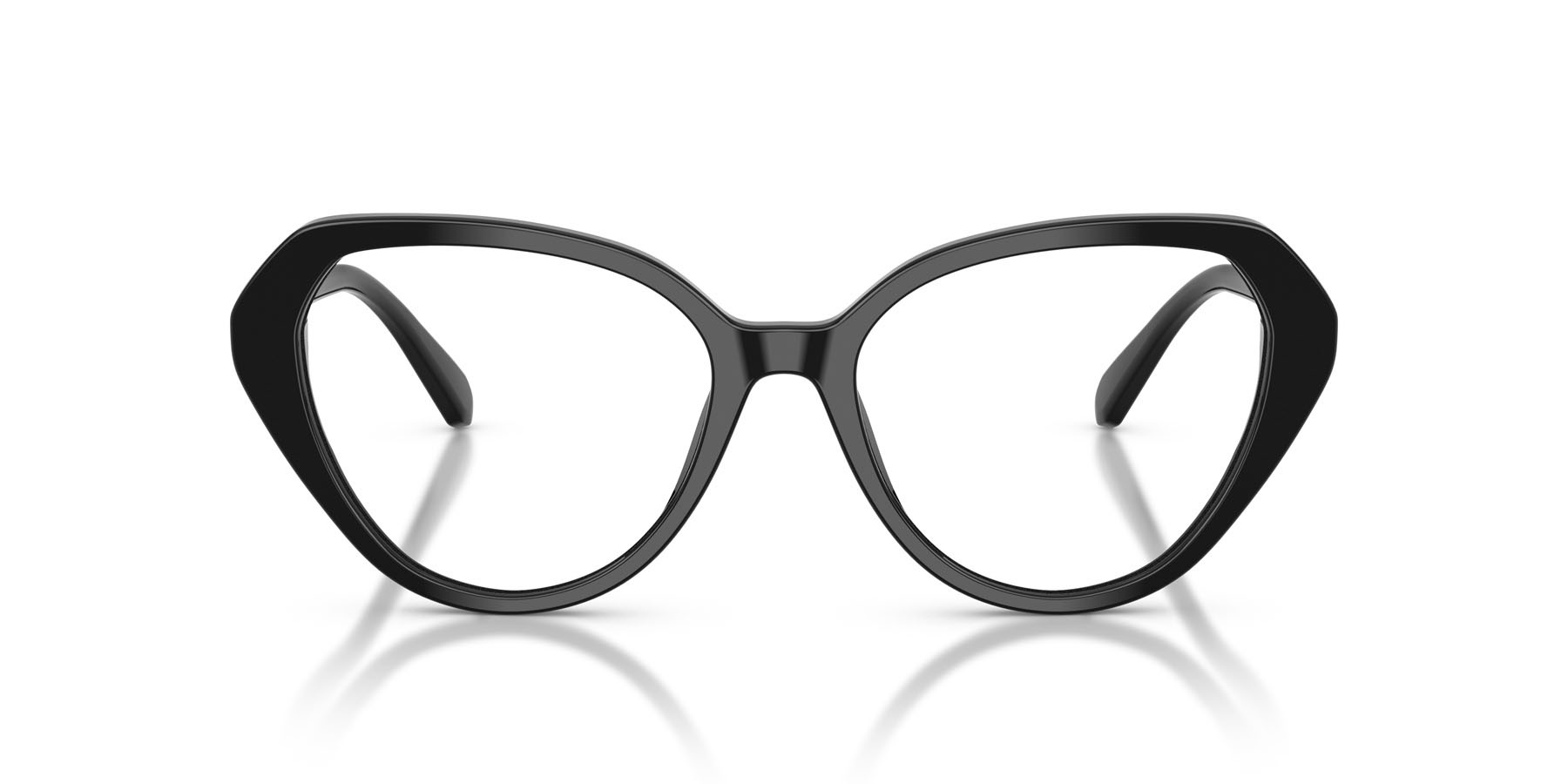 Eyeglasses Swarovski SK 2054 (1001) color nero shape cat eye lenses lente demo