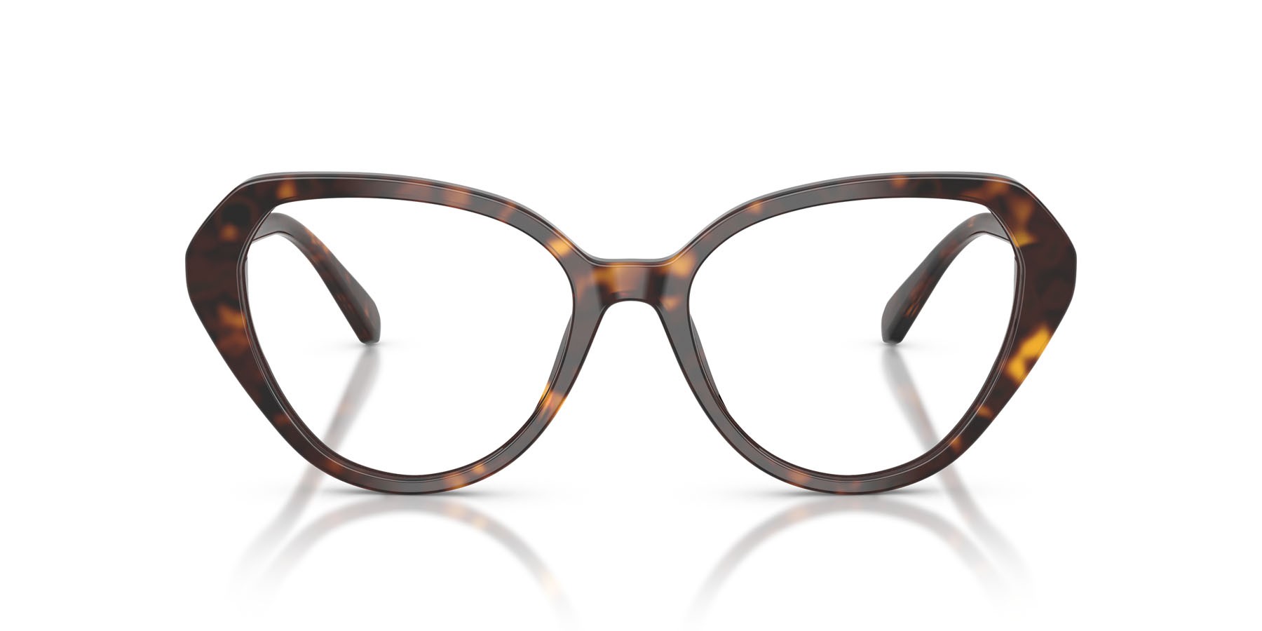 Eyeglasses Swarovski SK 2054 (1002) color havana shape cat eye lenses lente demo