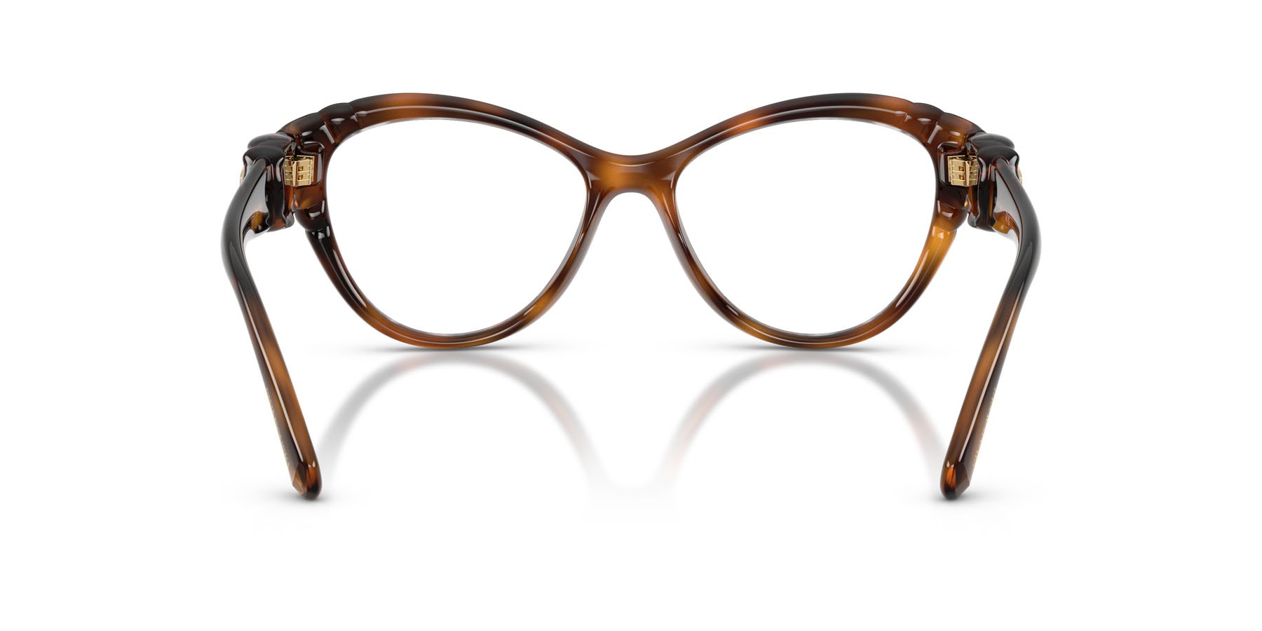 Eyeglasses Swarovski SK 2057 (1002) color havana shape cat eye lenses lente demo