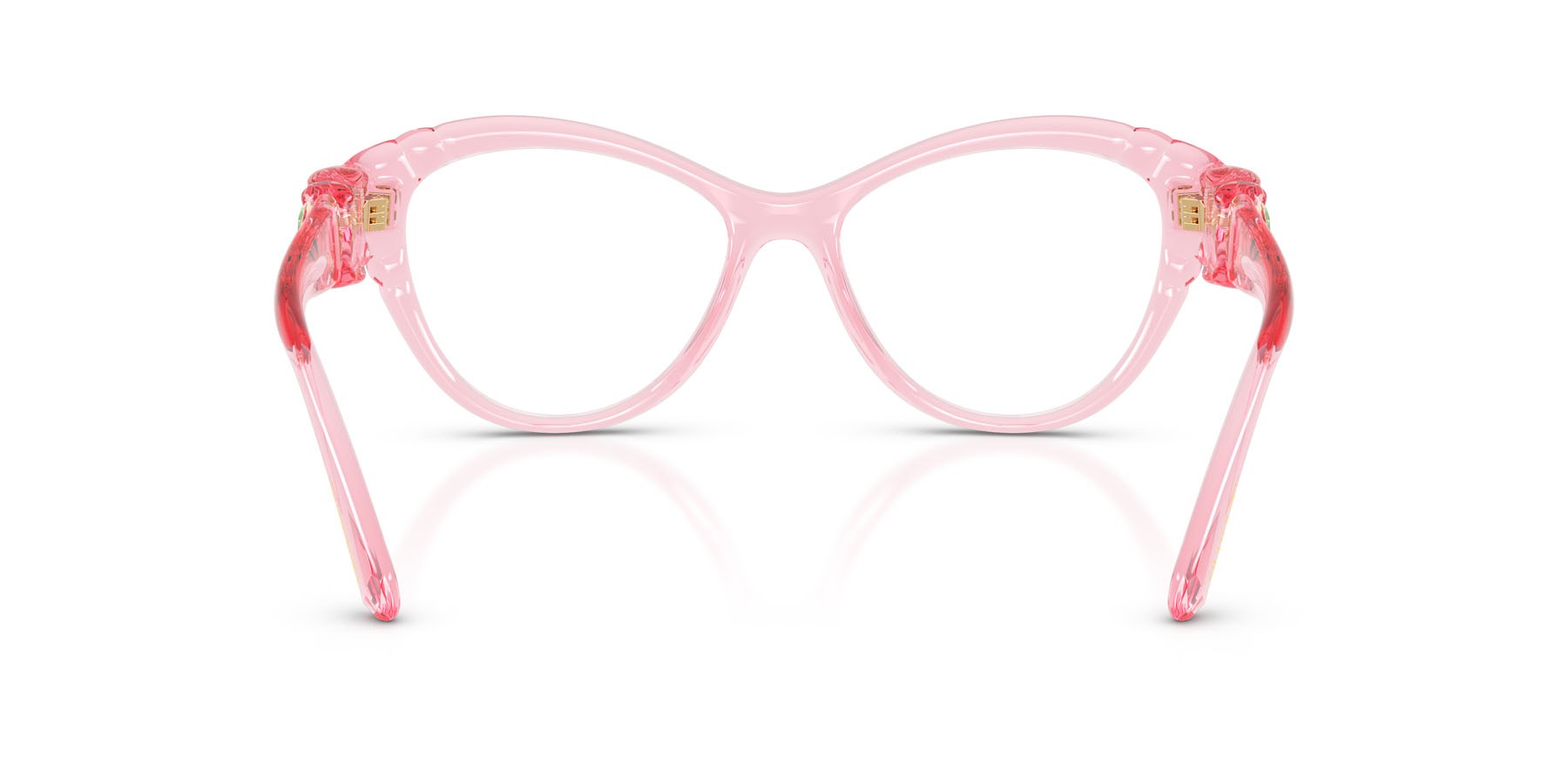 Eyeglasses Swarovski SK 2057 (1088) color rosa trasparente shape cat eye lenses lente demo