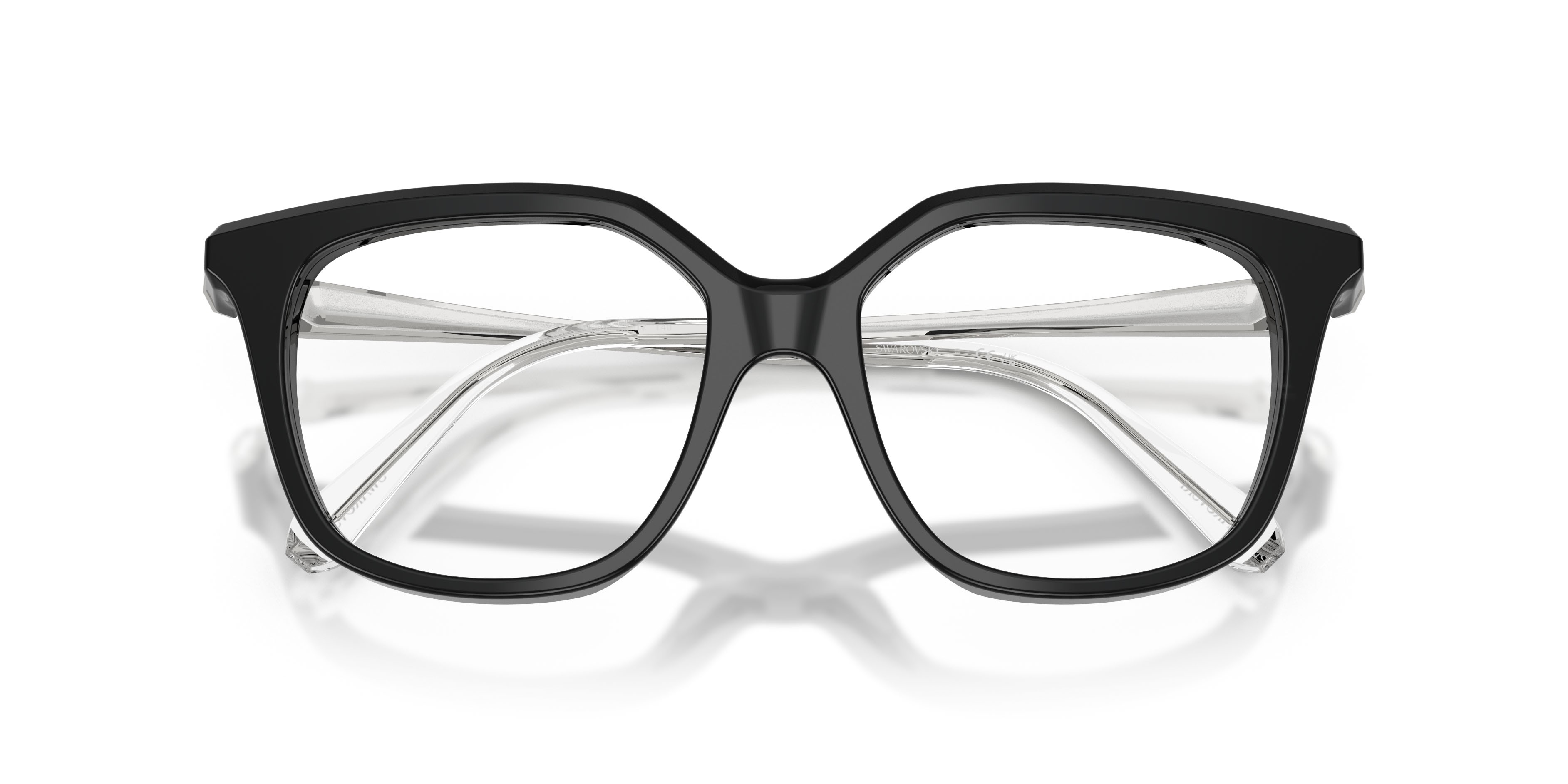 Eyeglasses Swarovski SK 2059 (1038) color nero shape square lenses lente demo