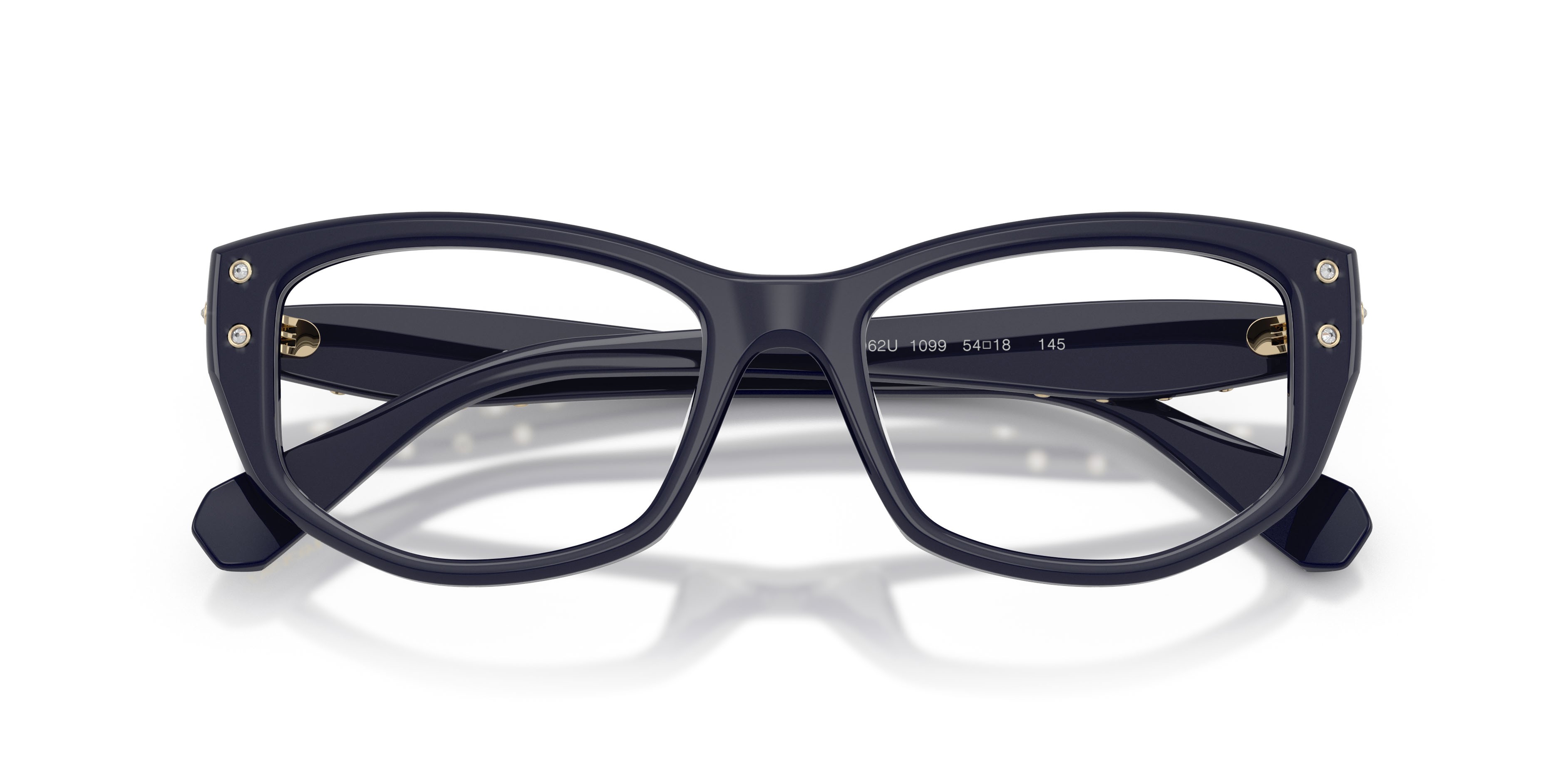 Occhiali da vista Swarovski SK 2062U (1099) colore blu forma quadrato lenti lente demo