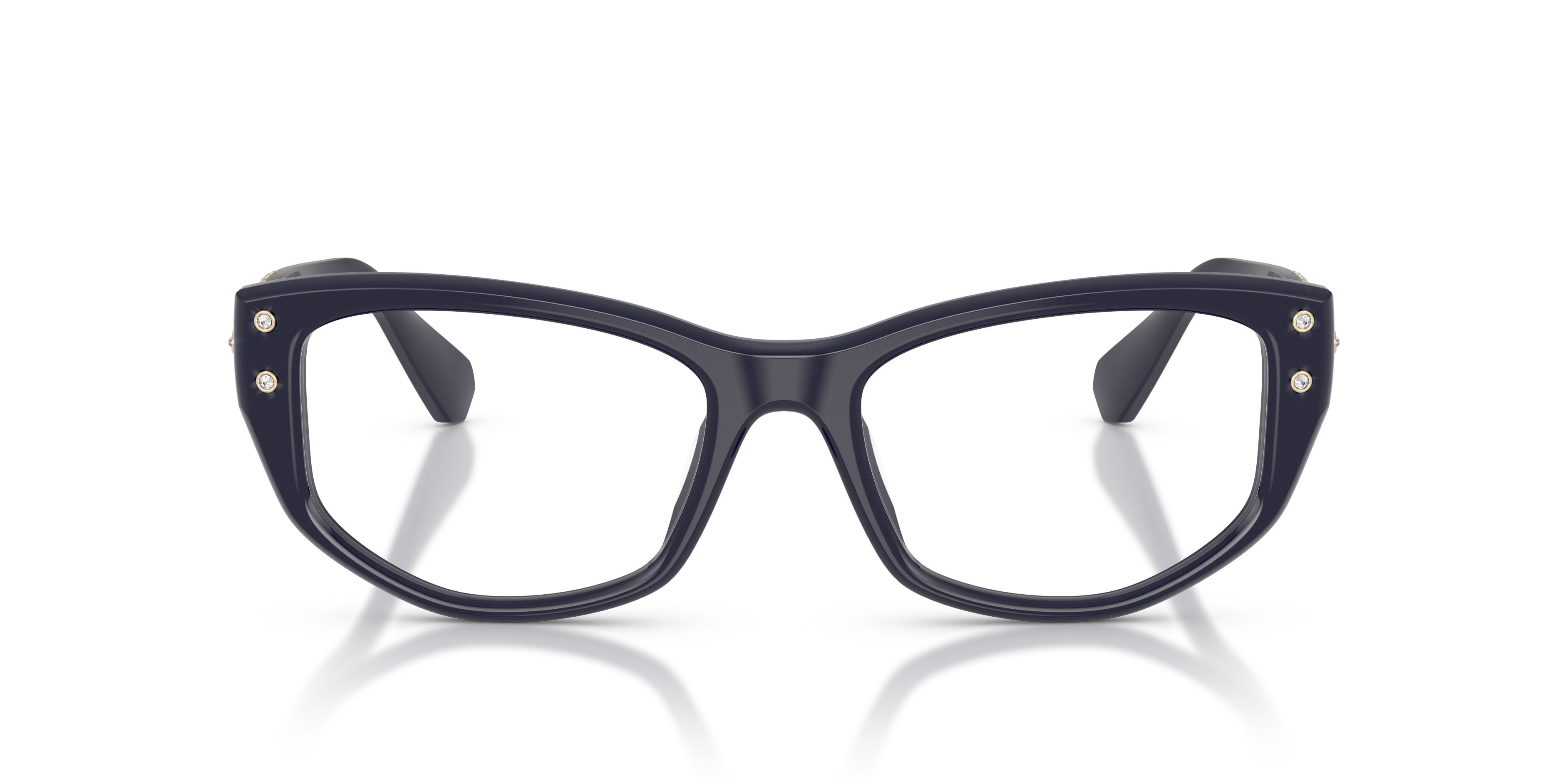 Occhiali da vista Swarovski SK 2062U (1099) colore blu forma quadrato lenti lente demo
