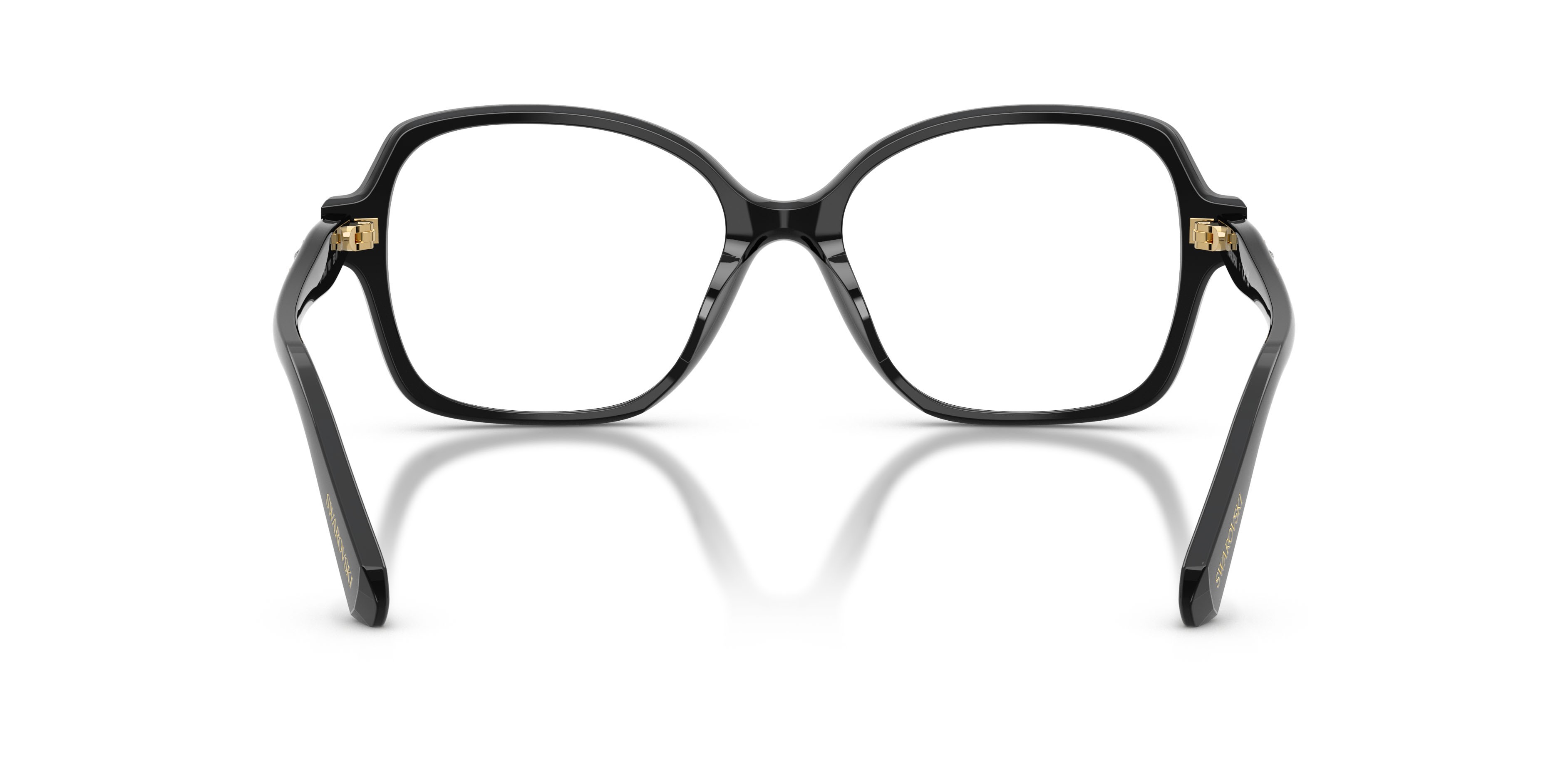 Eyeglasses Swarovski SK 2063 (1001) color nero shape square lenses lente demo