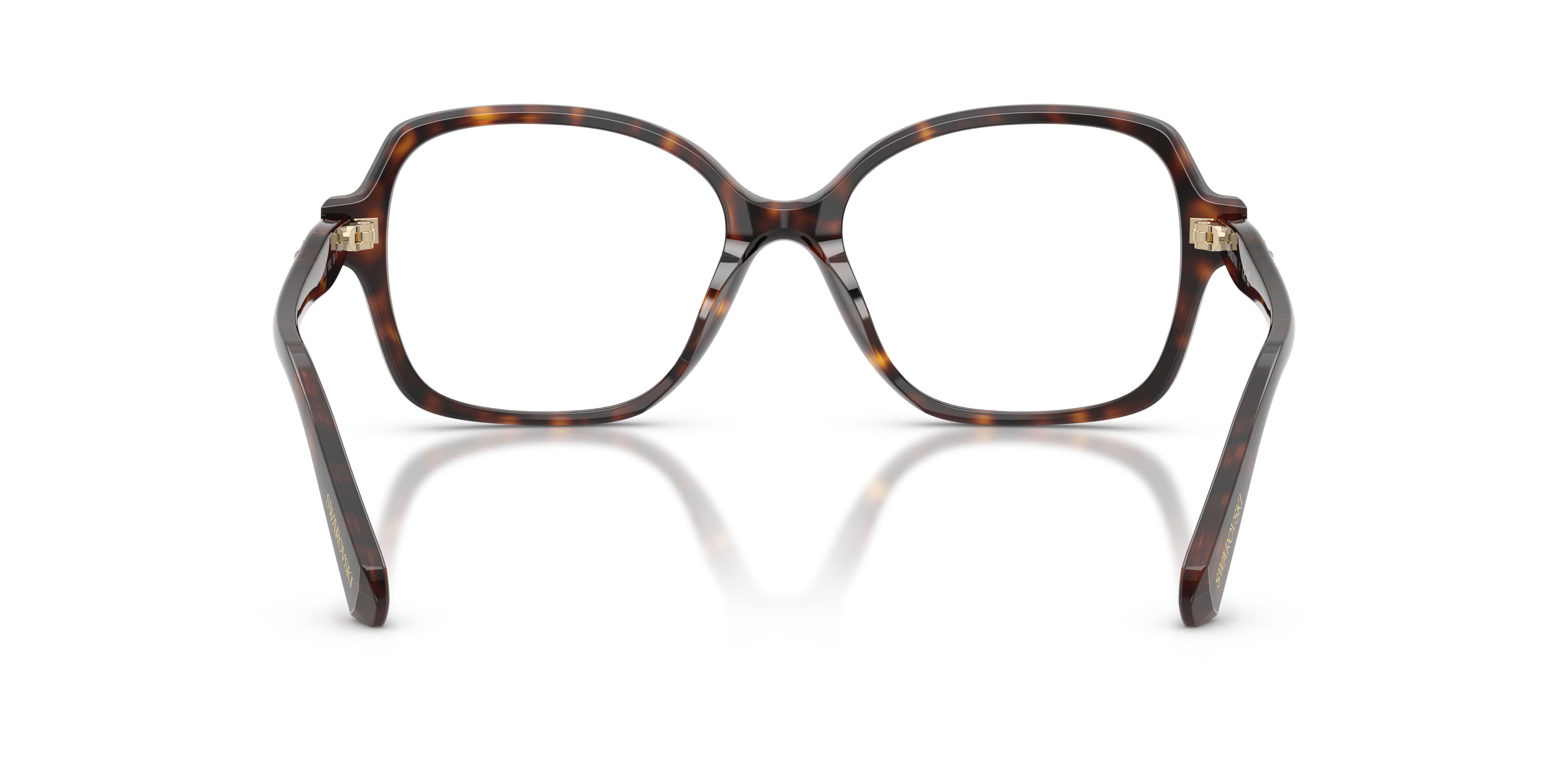 Eyeglasses Swarovski SK 2063 (1002) color havana shape square lenses lente demo